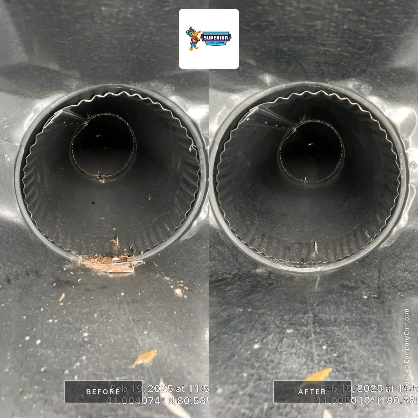 Air Duct Cleaning With a Vacuum Truck in Youngstown, OH by Superior Air Duct Cleaning