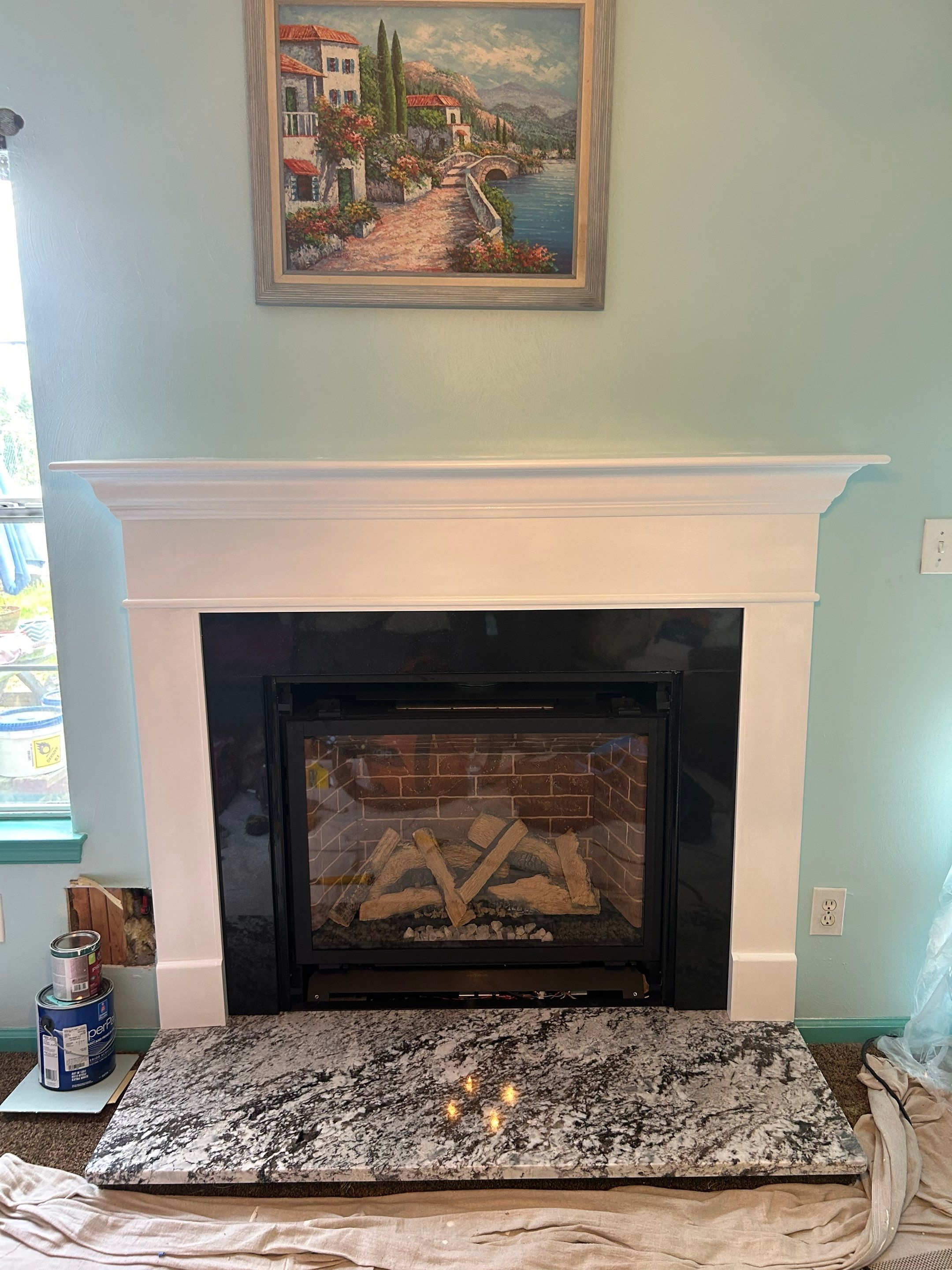 Majestic Quartz Platinum - Direct Vent Fireplace by Premier Chimney and Roofing