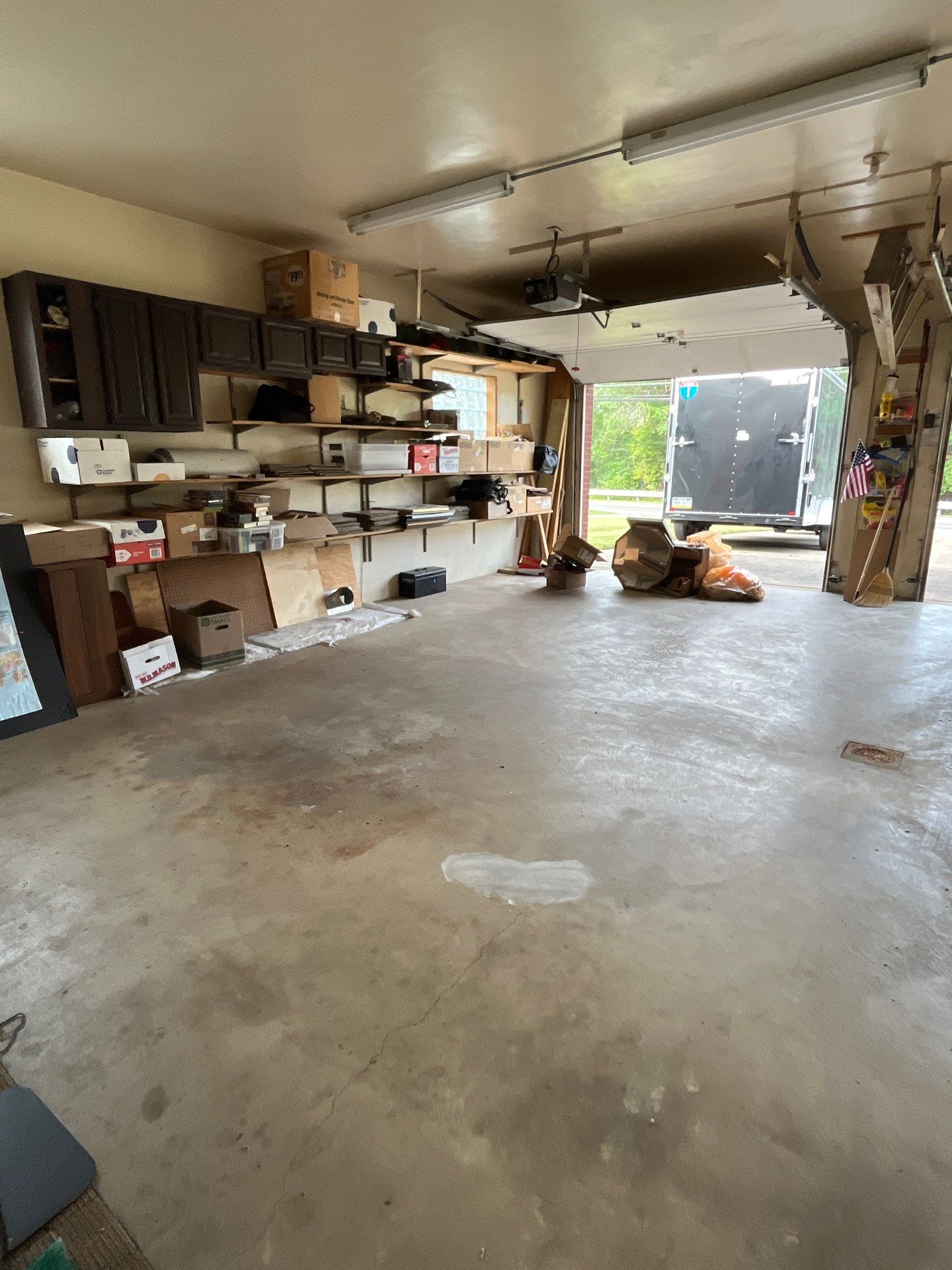 Porch + Garage Project in South Park Township by Floors in a Day, Inc