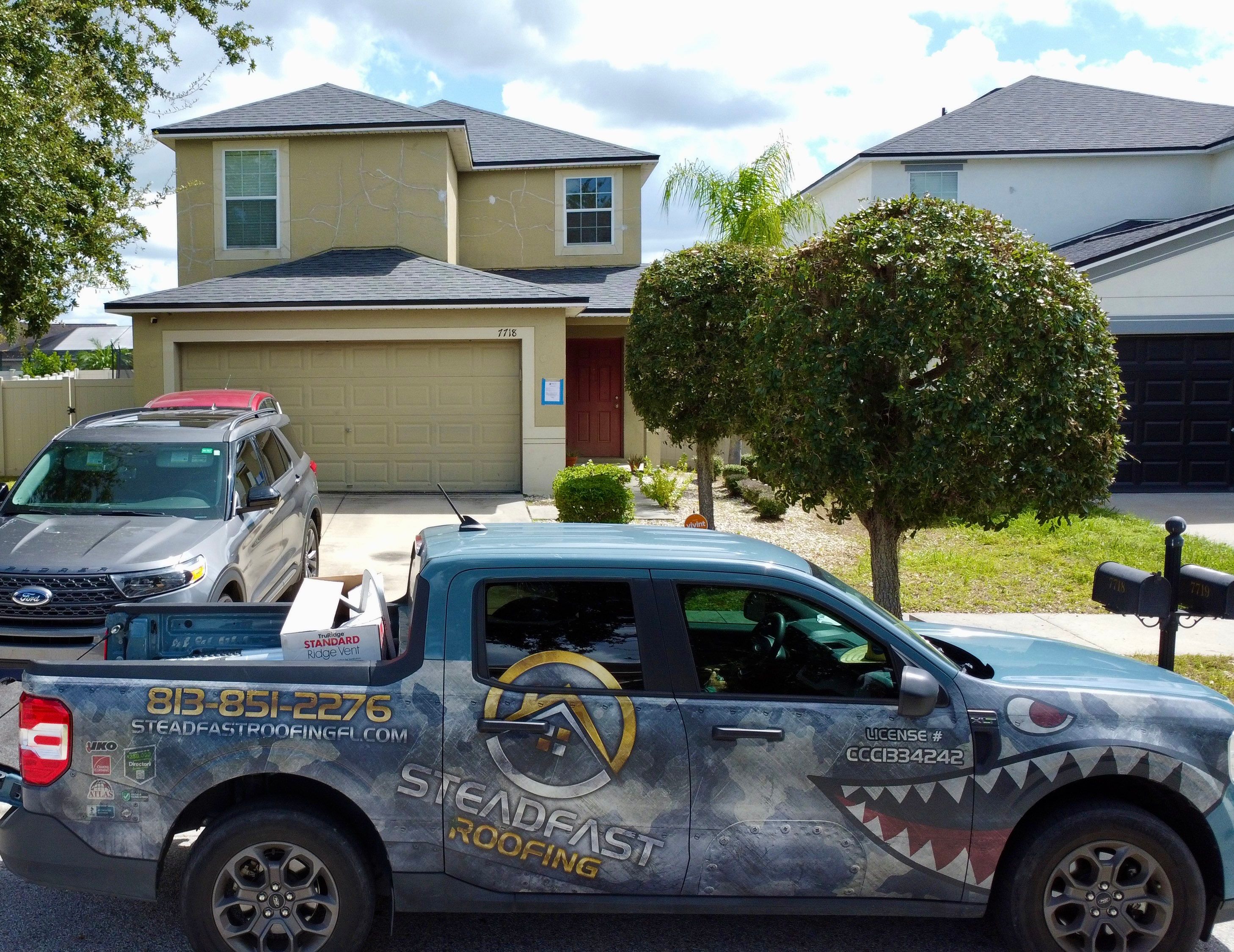 Roof Replacement in Ruskin, FL by Steadfast Roofing