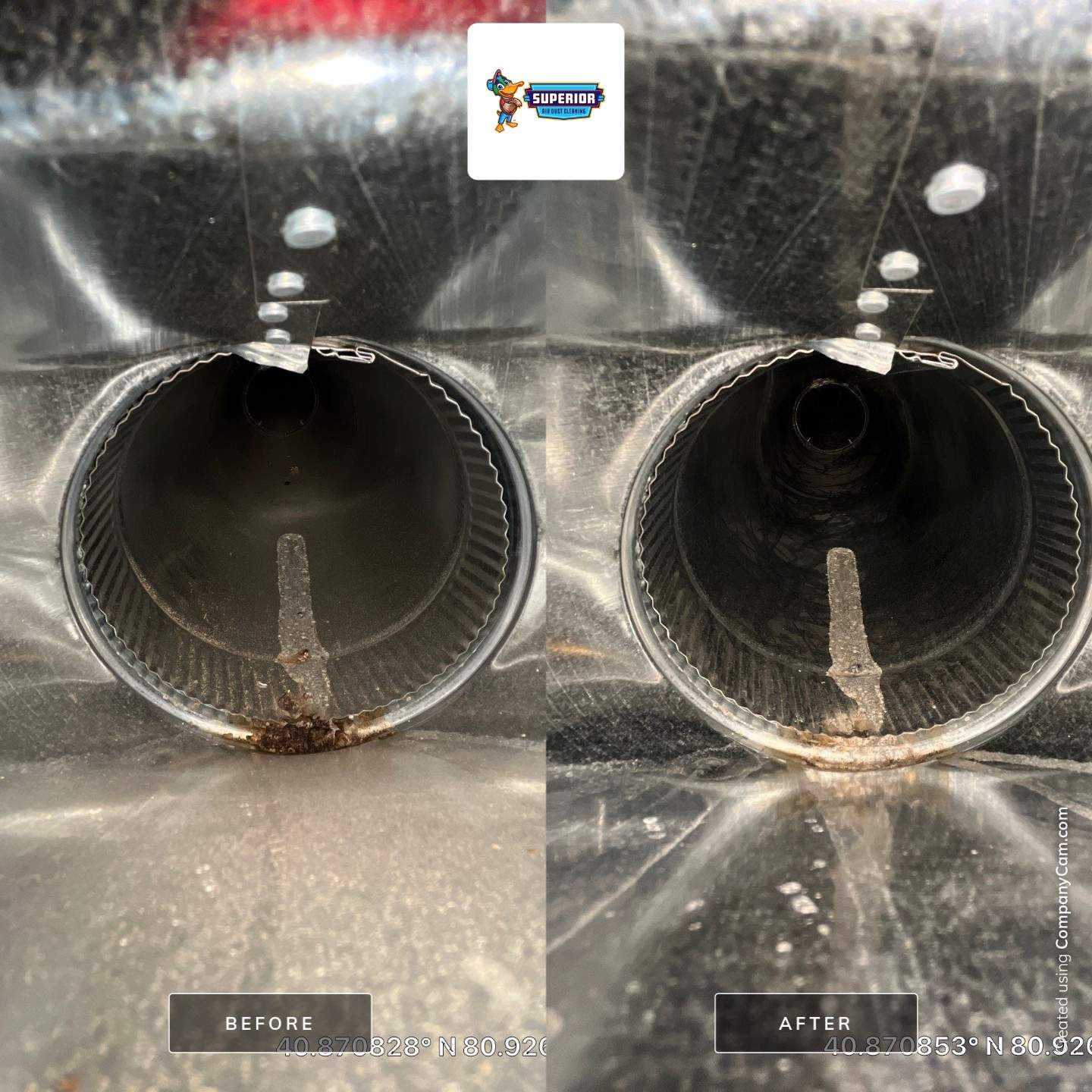 Air Duct Cleaning With a Vacuum Truck in Salem, OH by Superior Air Duct Cleaning