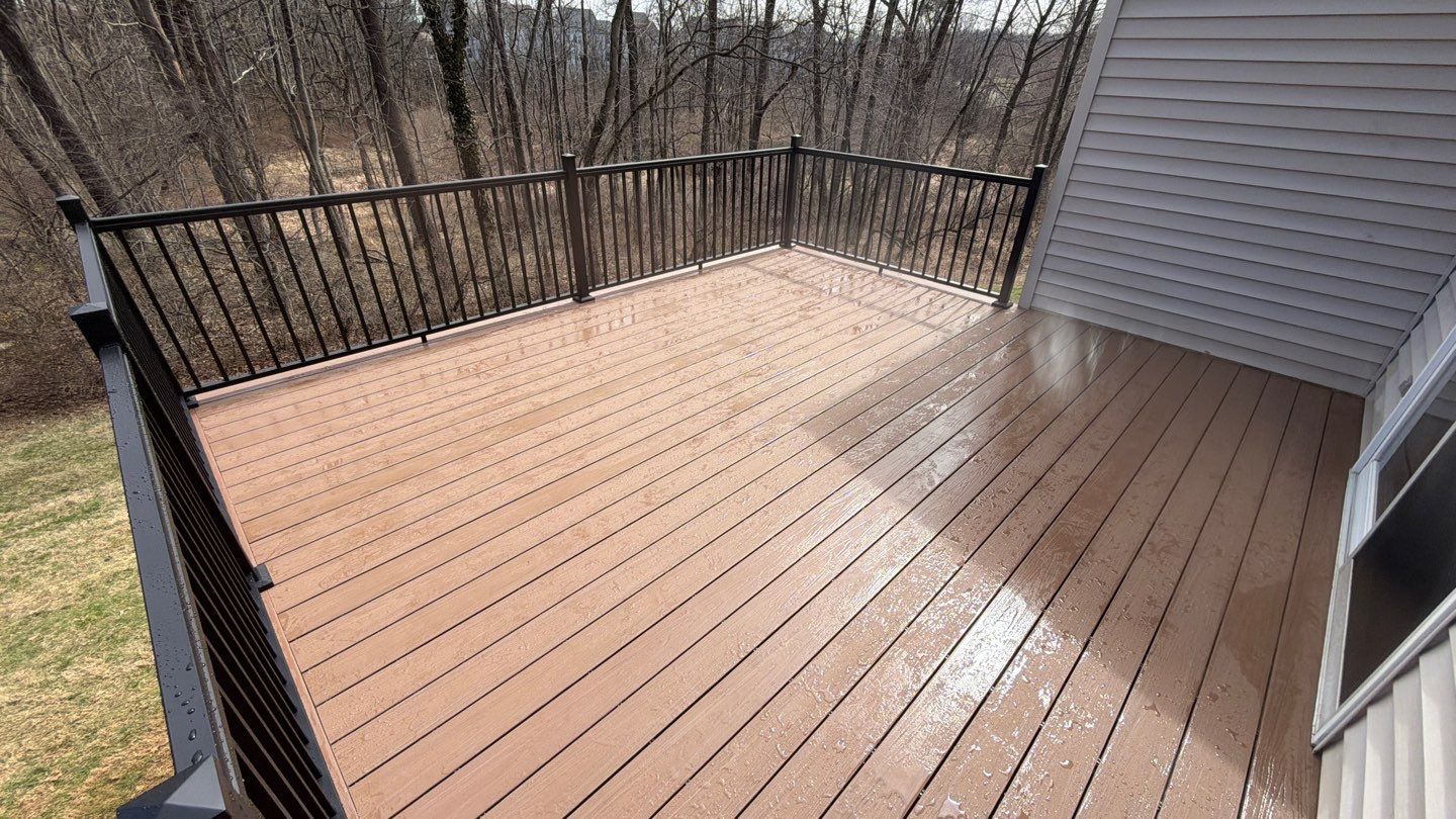 Deck Resurface in Clinton NJ by deck guardian