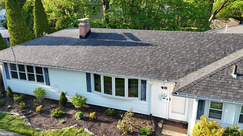 Solar Removal, Rafter Rebuild & Partial Roof Replacement in Natick, MA – Owens Corning Duration, Onyx Black by JOHNNYS PRO