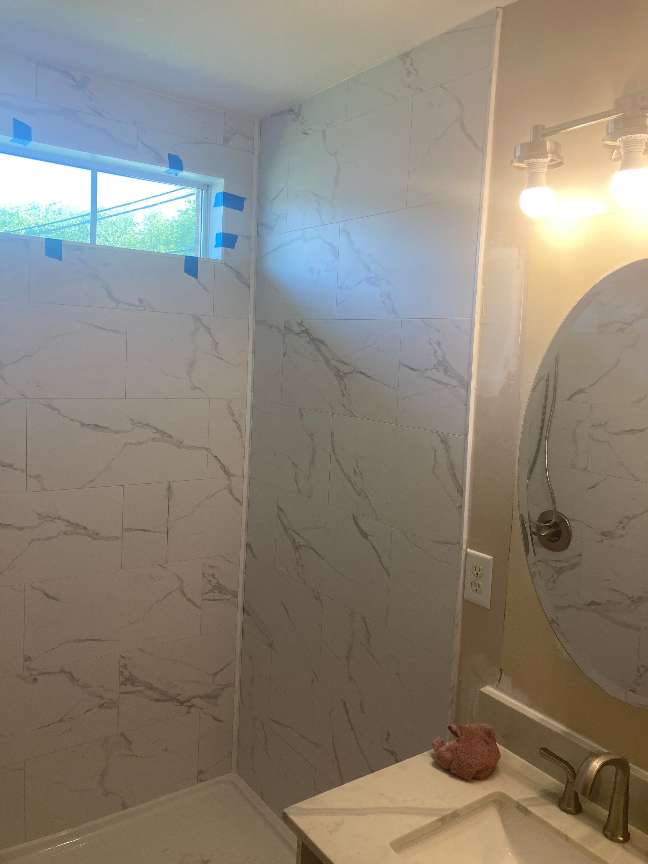 Hickory Point - Bathroom Update by Pillar and Pine