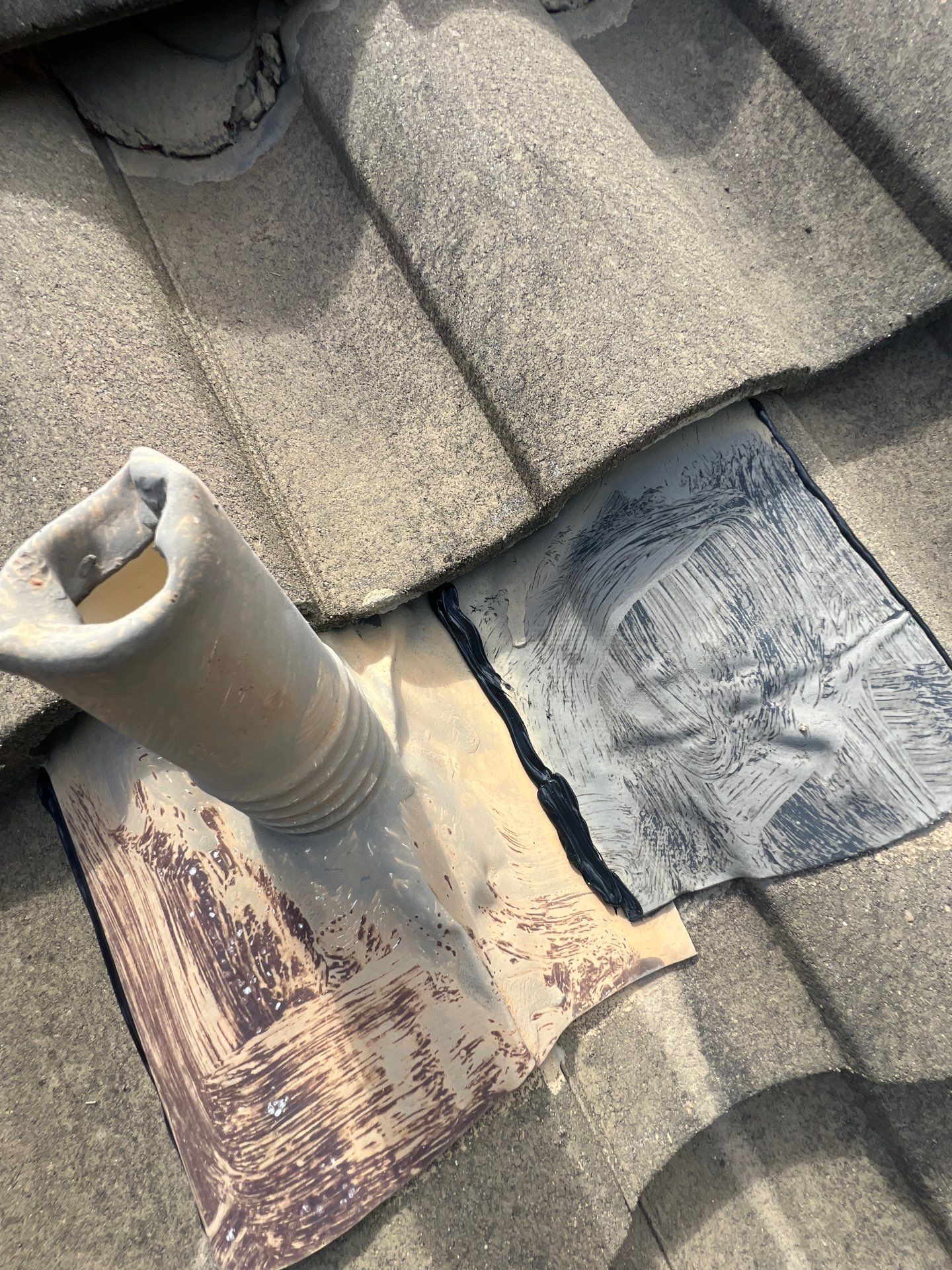 Residential Roofing Repair using tile by Roof Repair Company