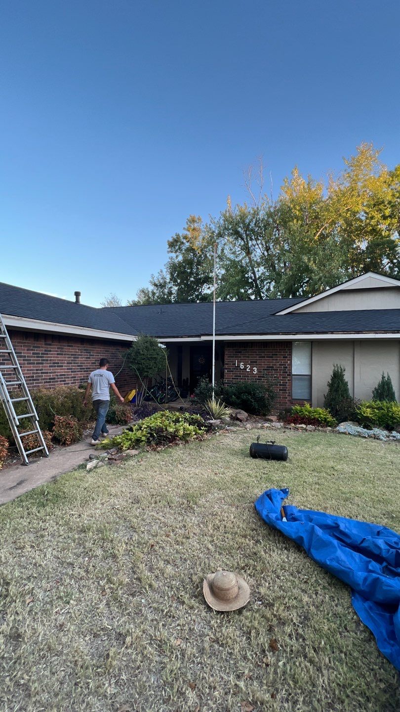 Residential Roofing Installation using GAF Natural Shadow  by A & H Roofing and Contracting