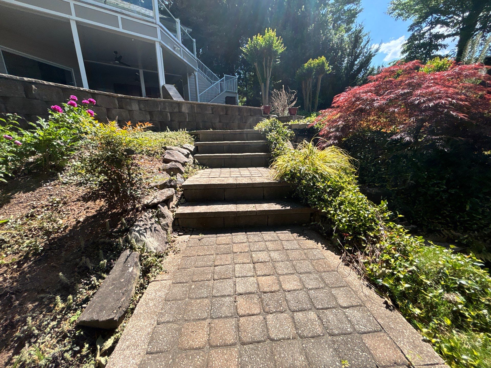 Pavers using Concrete Sealant and PolySand by DuraSeal