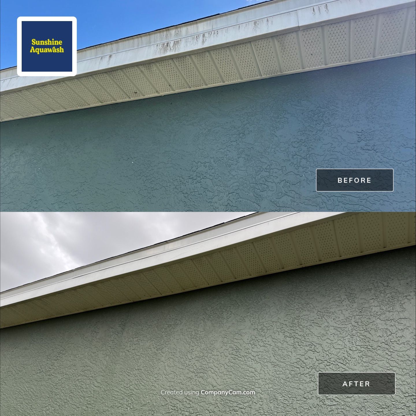 House Wash, Fascia Brightening & Patio Cleaning in Creekwood – Bradenton, FL by Sunshine AquaWash