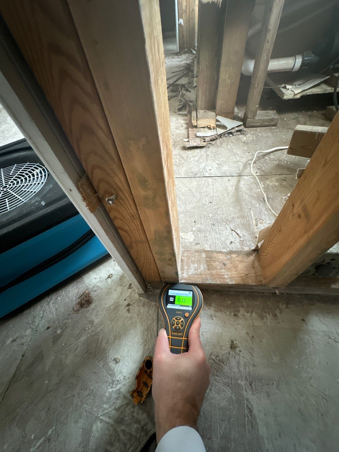 Project in Mt Morris Township by EzDry Water Mitigation & Property Restoration