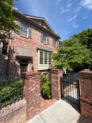 Exterior Trim and Garage Door Painting for Smyrna Townhouse