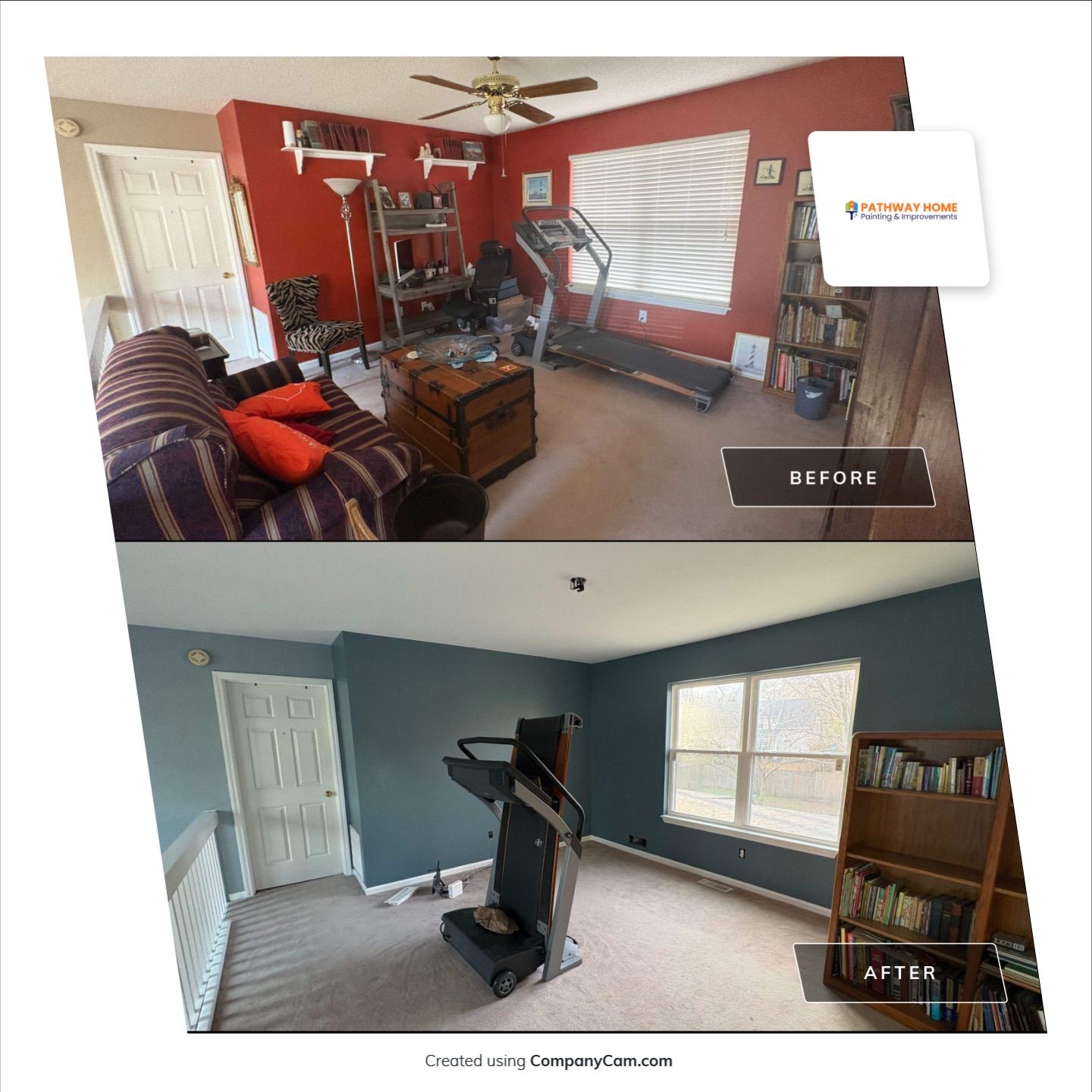 North Charleston Interior Modernization by Pathway Home Painting & Improvements