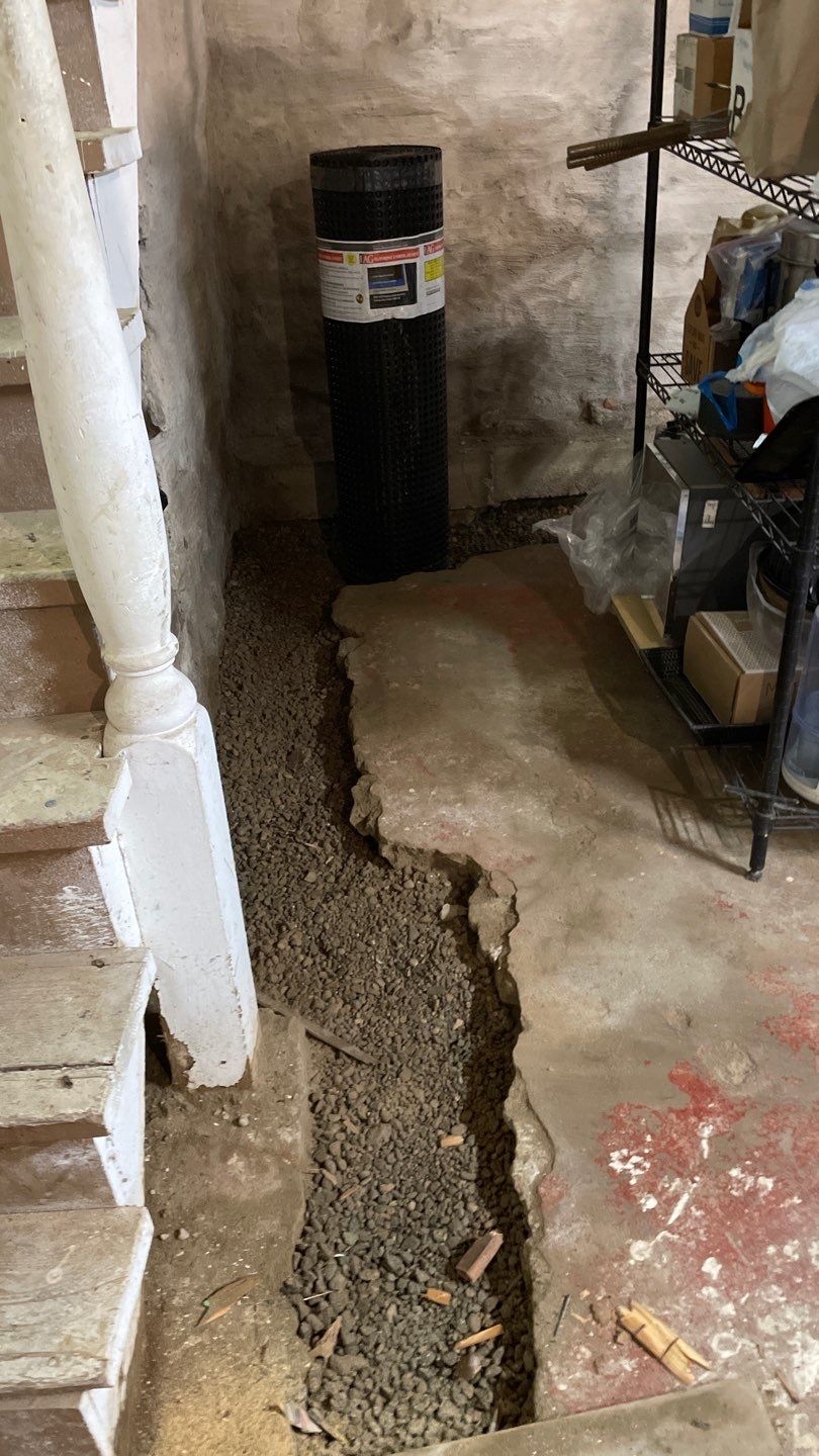 Full Basement Fix for Steve and Lisa by Waterproofing Northeast