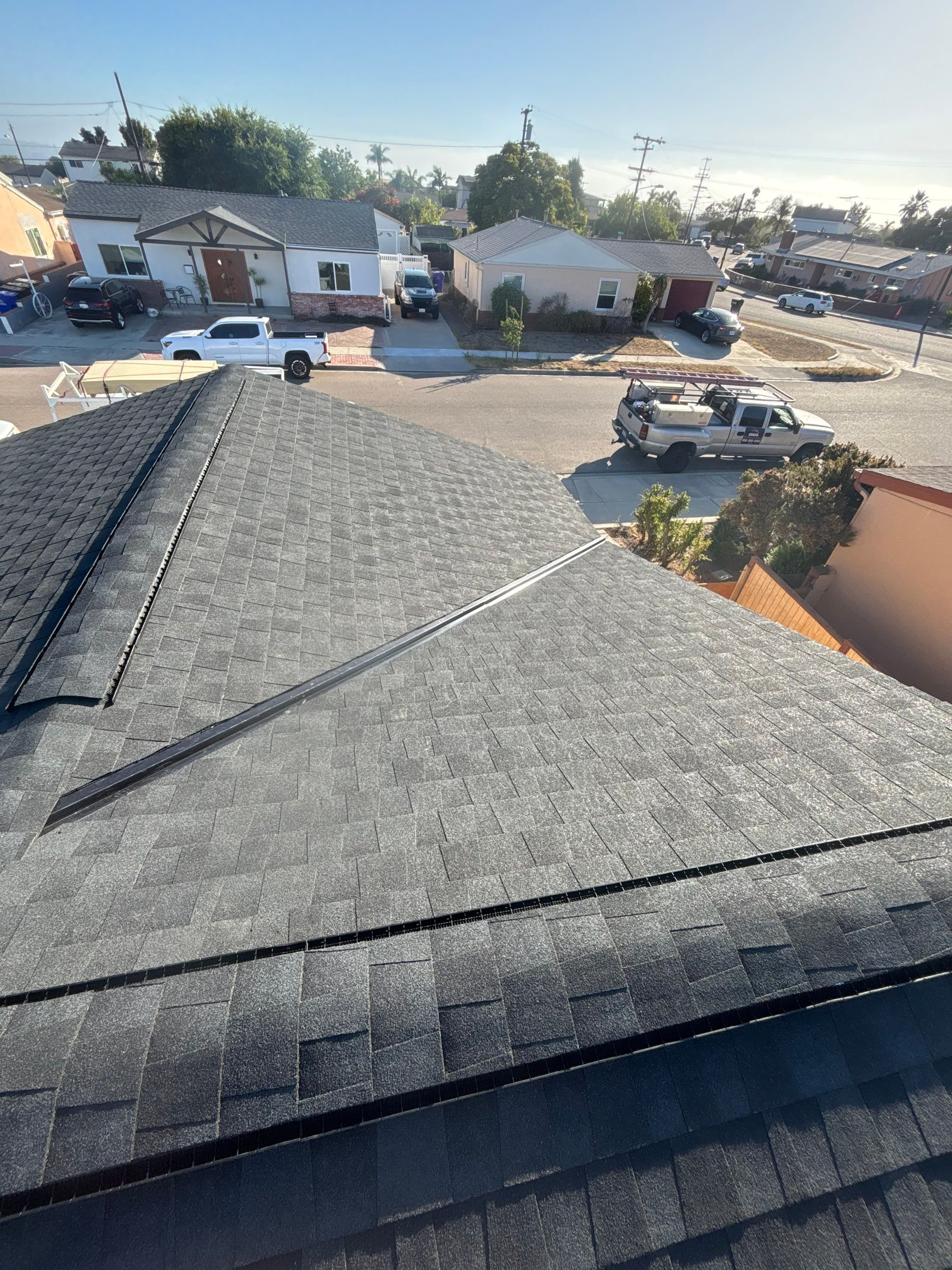 San Diego (Clairemont) New Construction Hybrid Roof | GAF Shingles & Torch-Down Roofing by Zenith Roofing Services