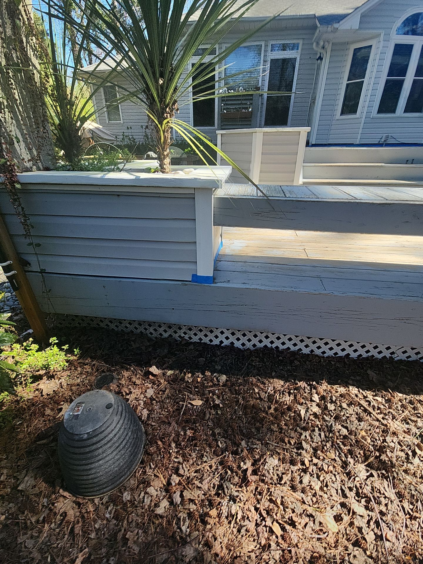 Deck using AcryFin by DuraSeal