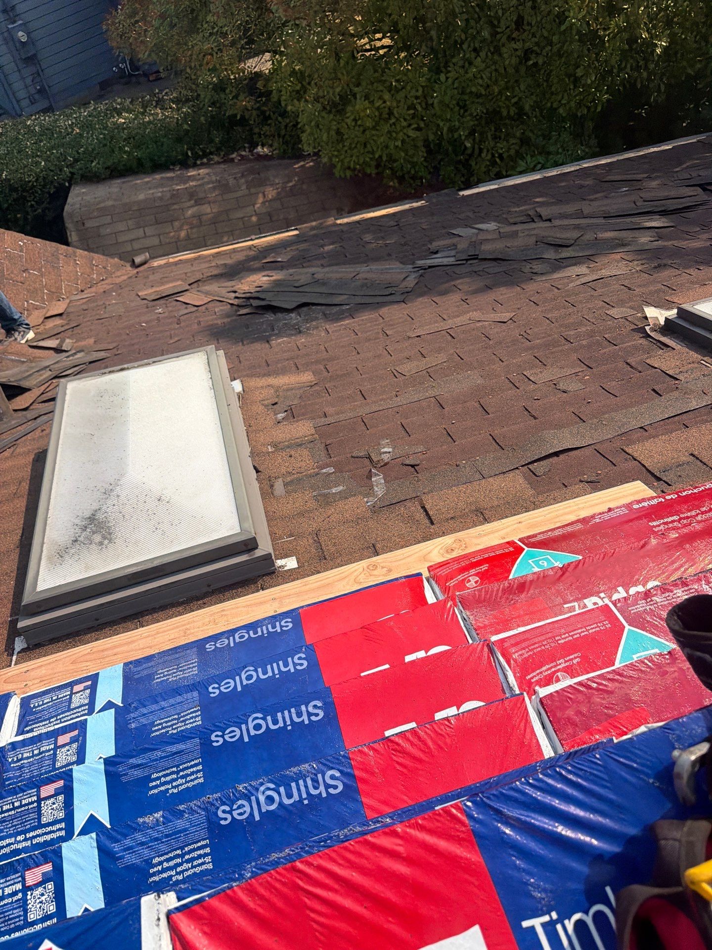 Residential Roofing Installation using GAF HDZ Shingles by Roofing Formula LLC