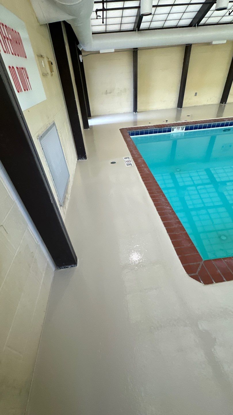 Hotel Pool Deck Project in Independence by Floors in a Day, Inc