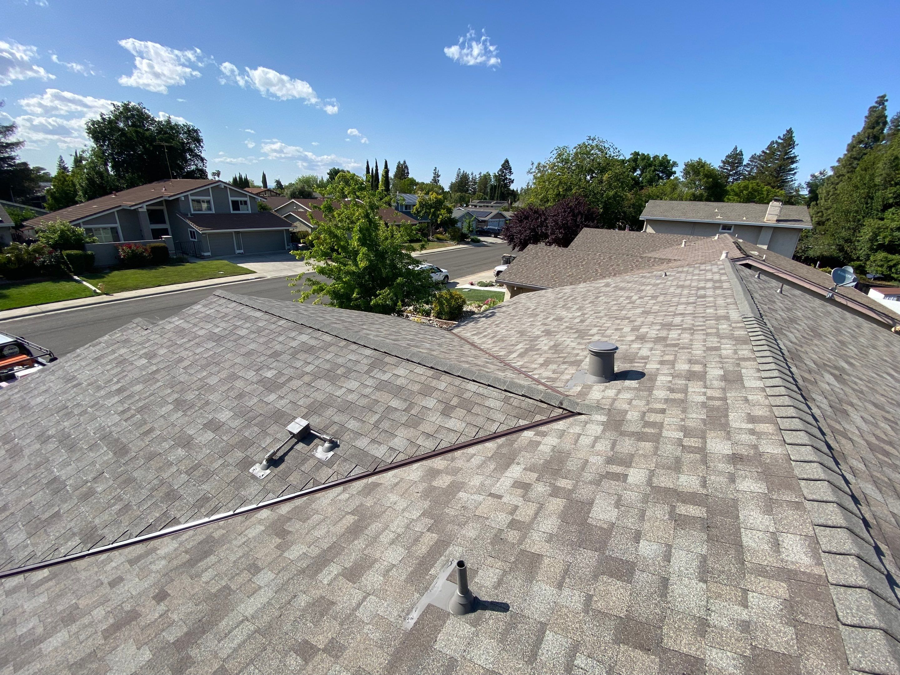 Residential Roofing Installation using Owens Corning Roofing Shingles by Byers Enterprises 