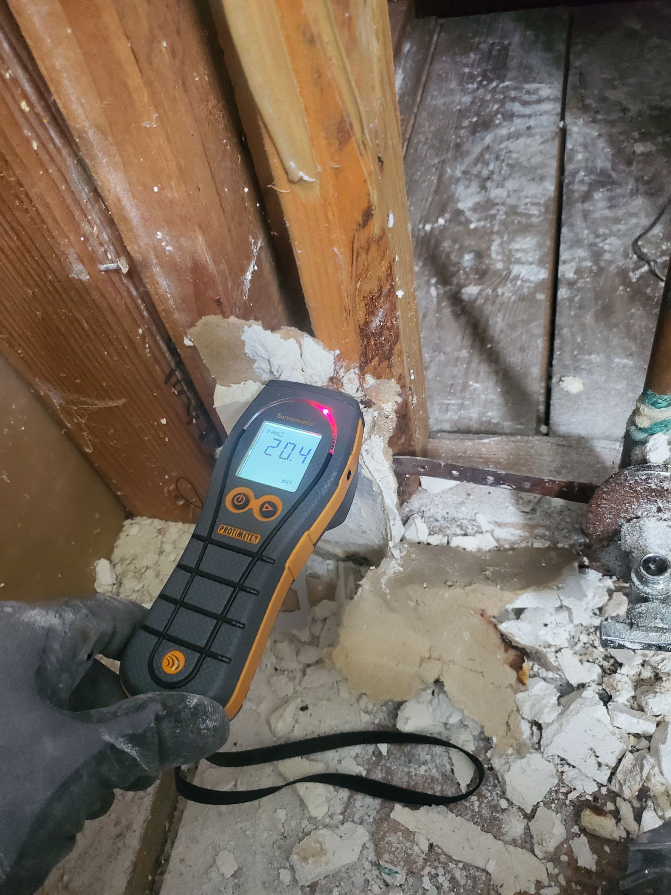 Storm Damage using Dehumidifiers by Construction Now LLC