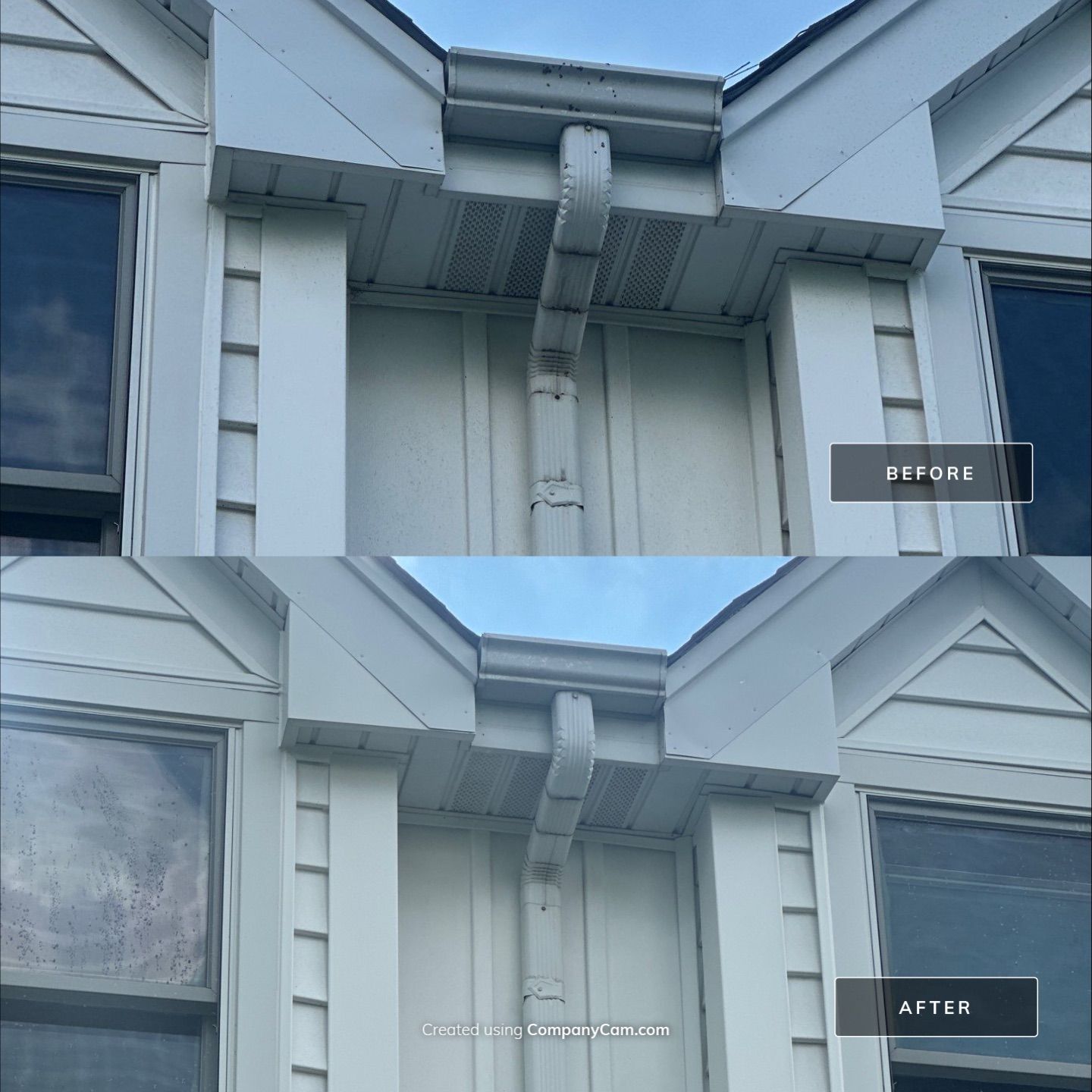 Project in St. Charles by Simmons Power & Soft Washing