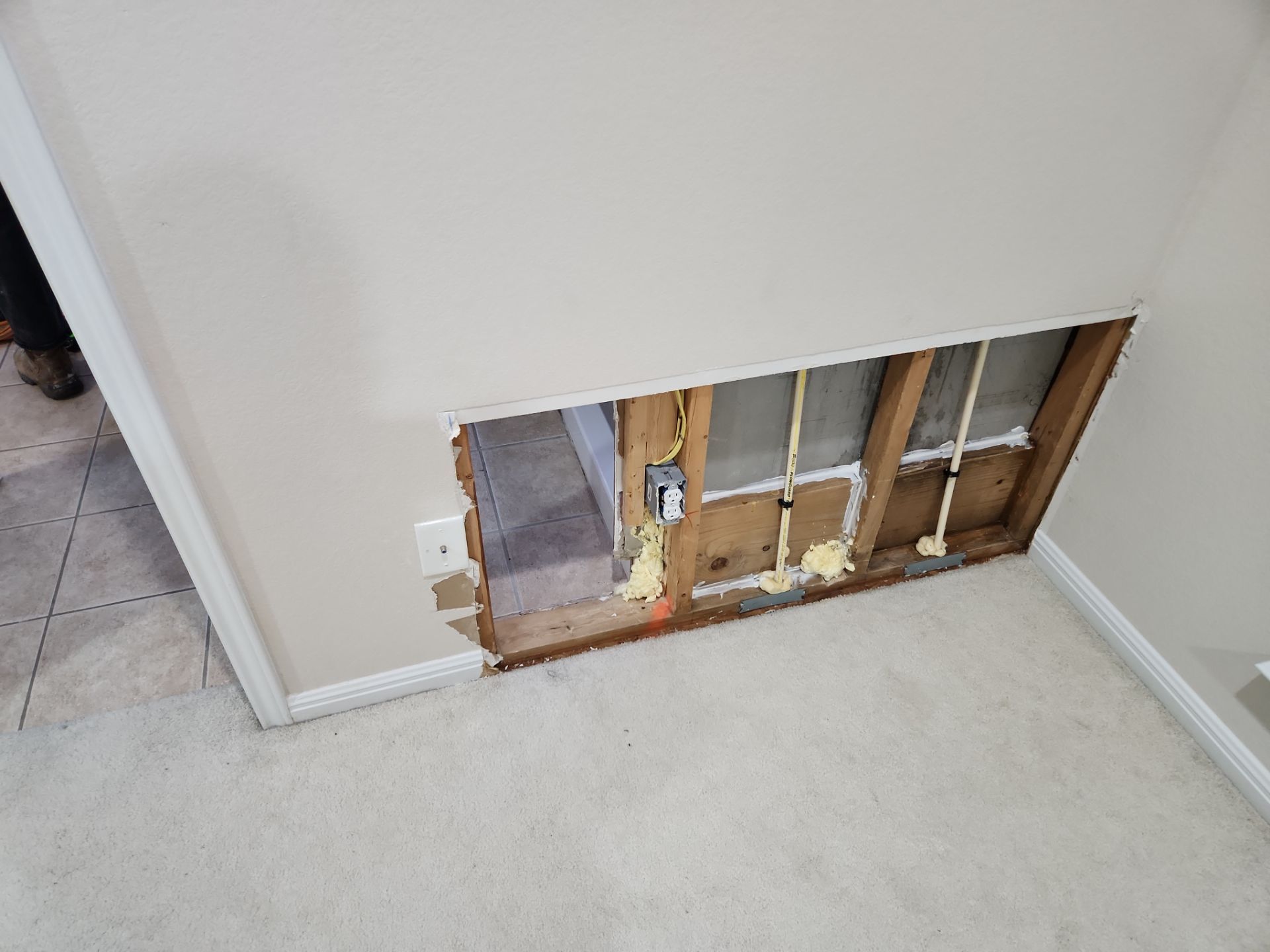 Water damage repair by RejuveNate Renovations LLC