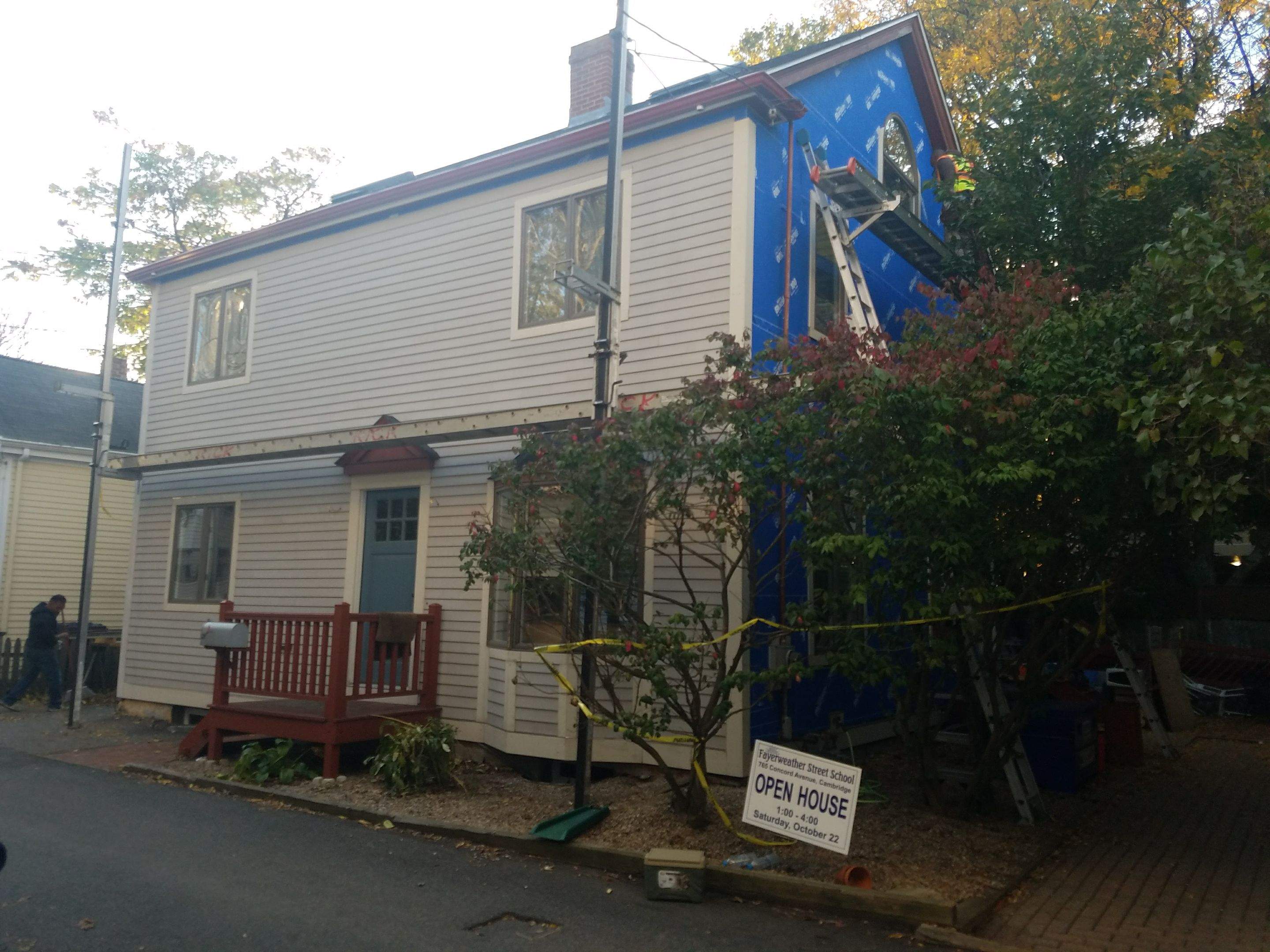 Siding Installation using Cedar Clapboard by Loyalty Exterior Solutions 