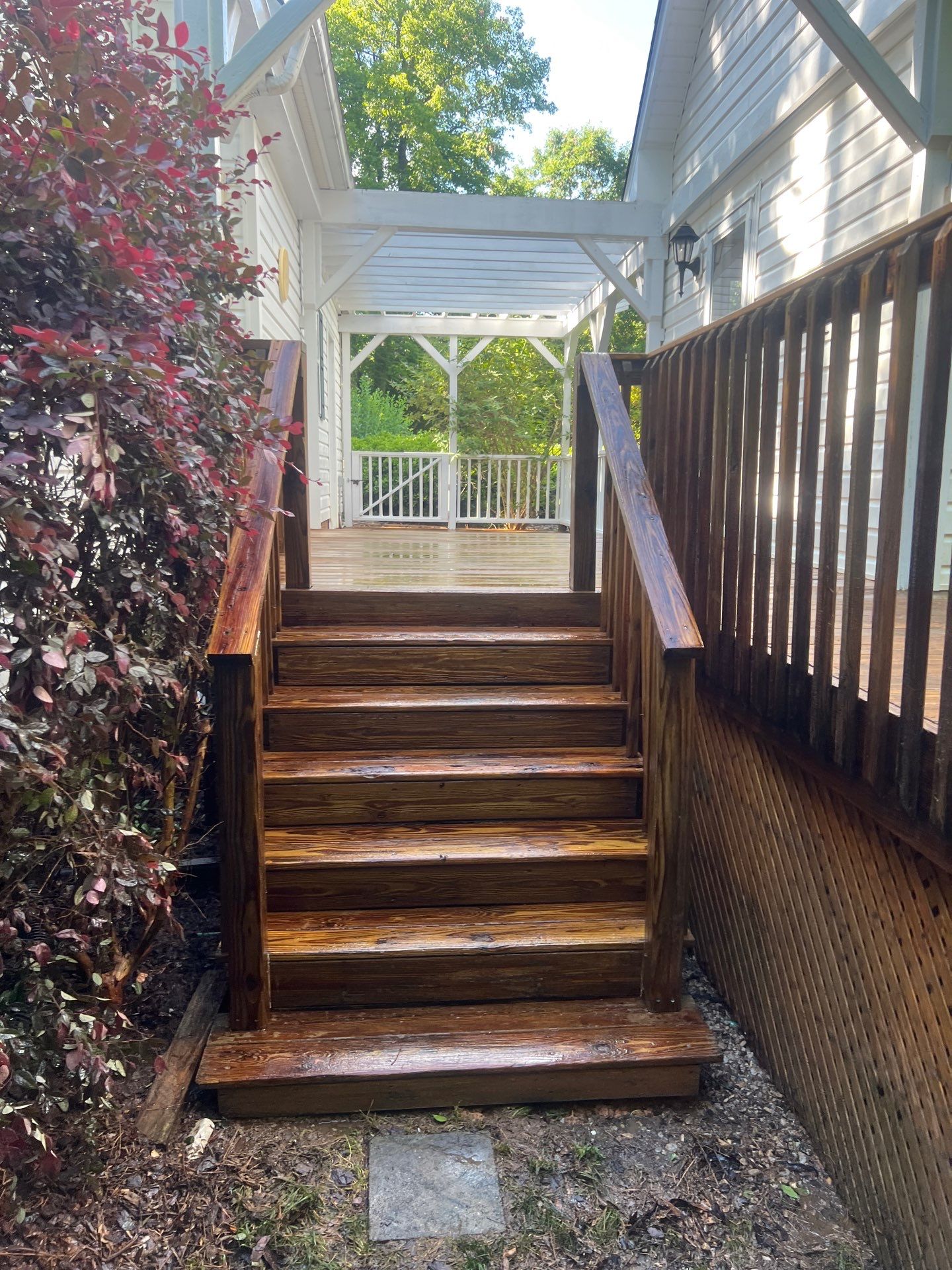 Weathered Deck using Wood Sealant by DuraSeal