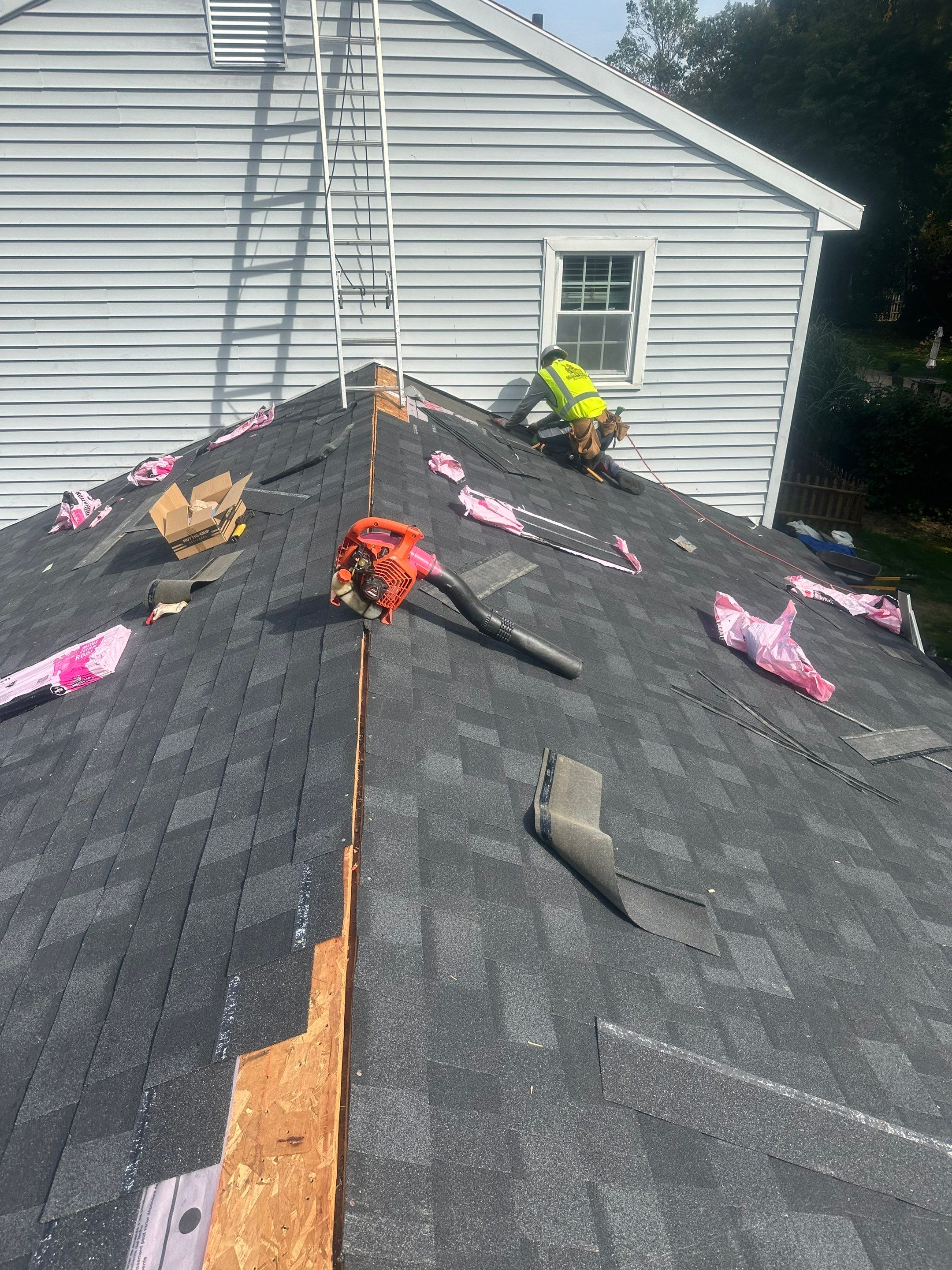 Owens Corning Duration: Onyx Black in Bristol by Golden Shield Roofing