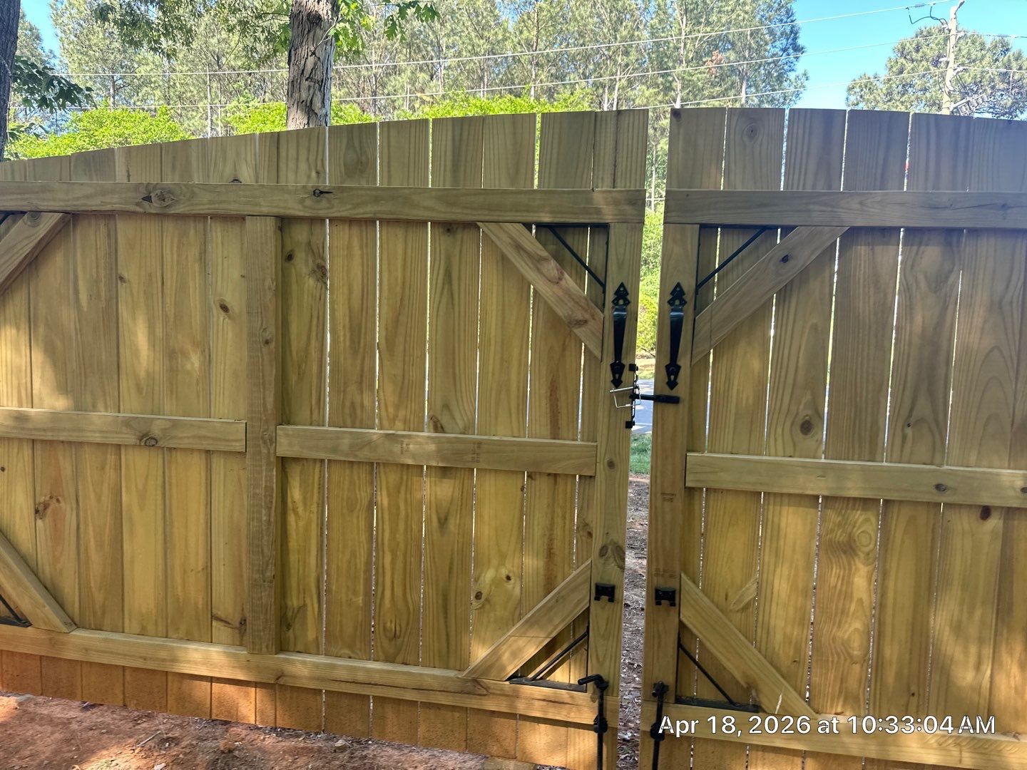 Fence using Wood Sealant by DuraSeal