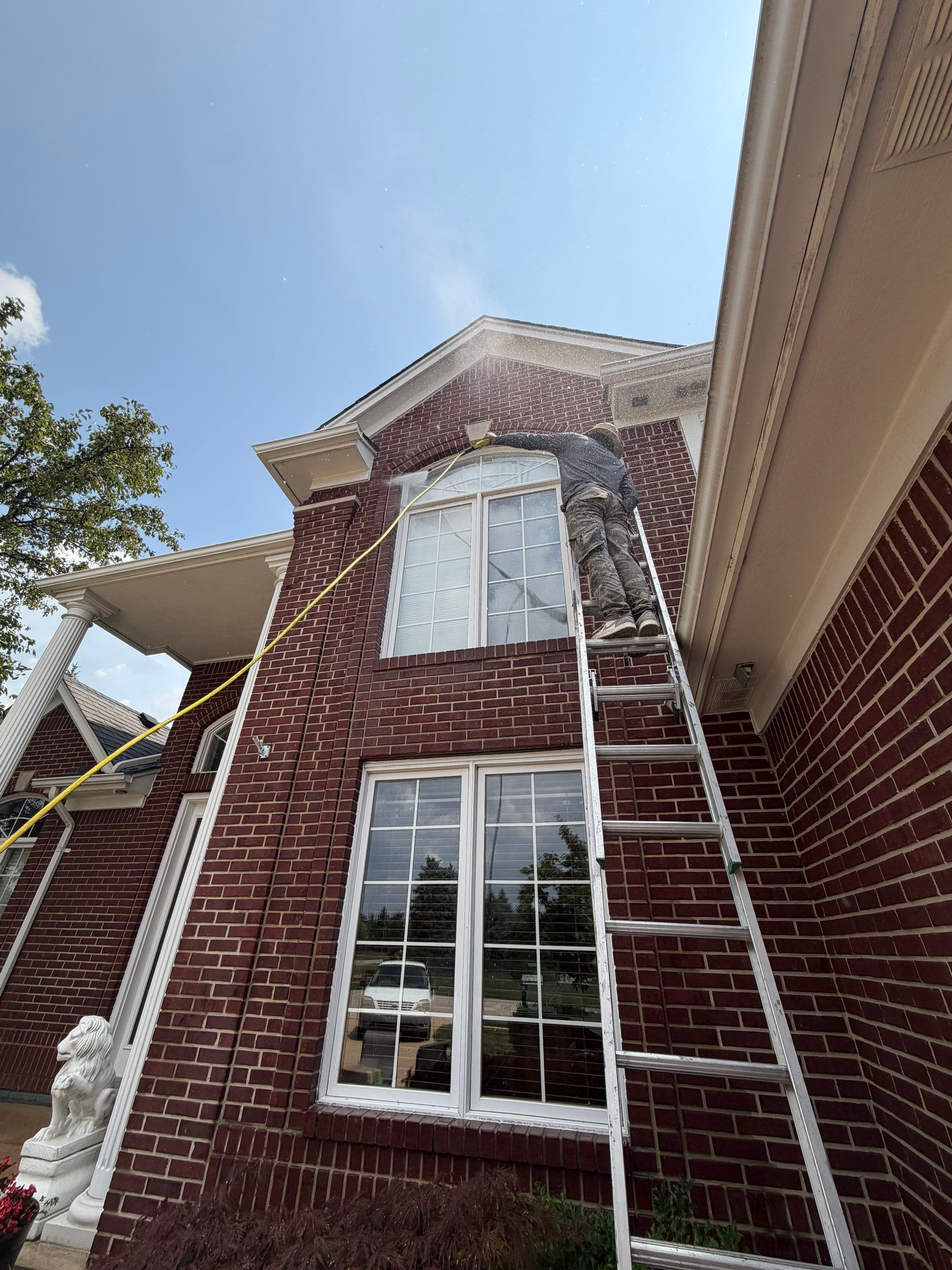 Exterior Wood Rot Repair and Trim Restoration in White Lake by Top Shelf Painter