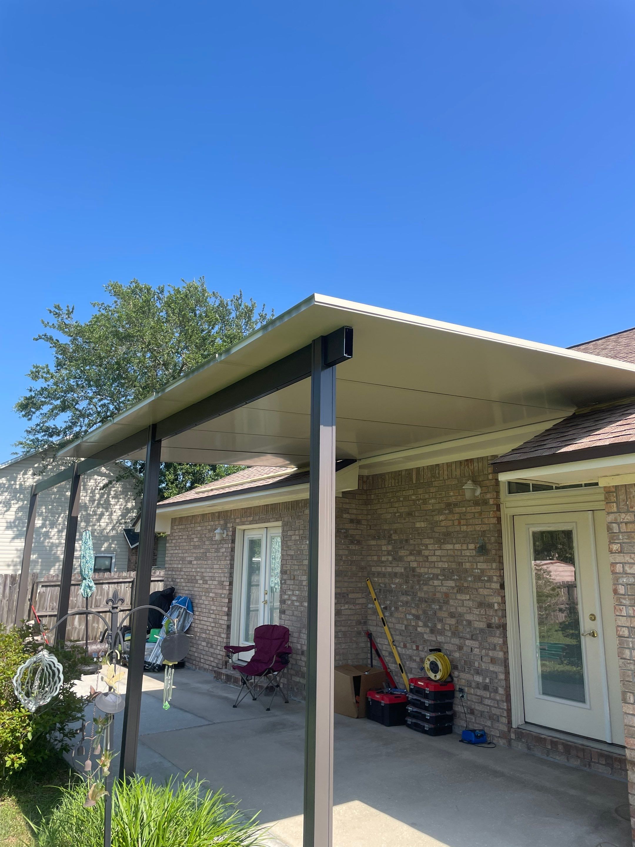 Patio Cover w/Pergola Wrap Package by Titan Sunrooms