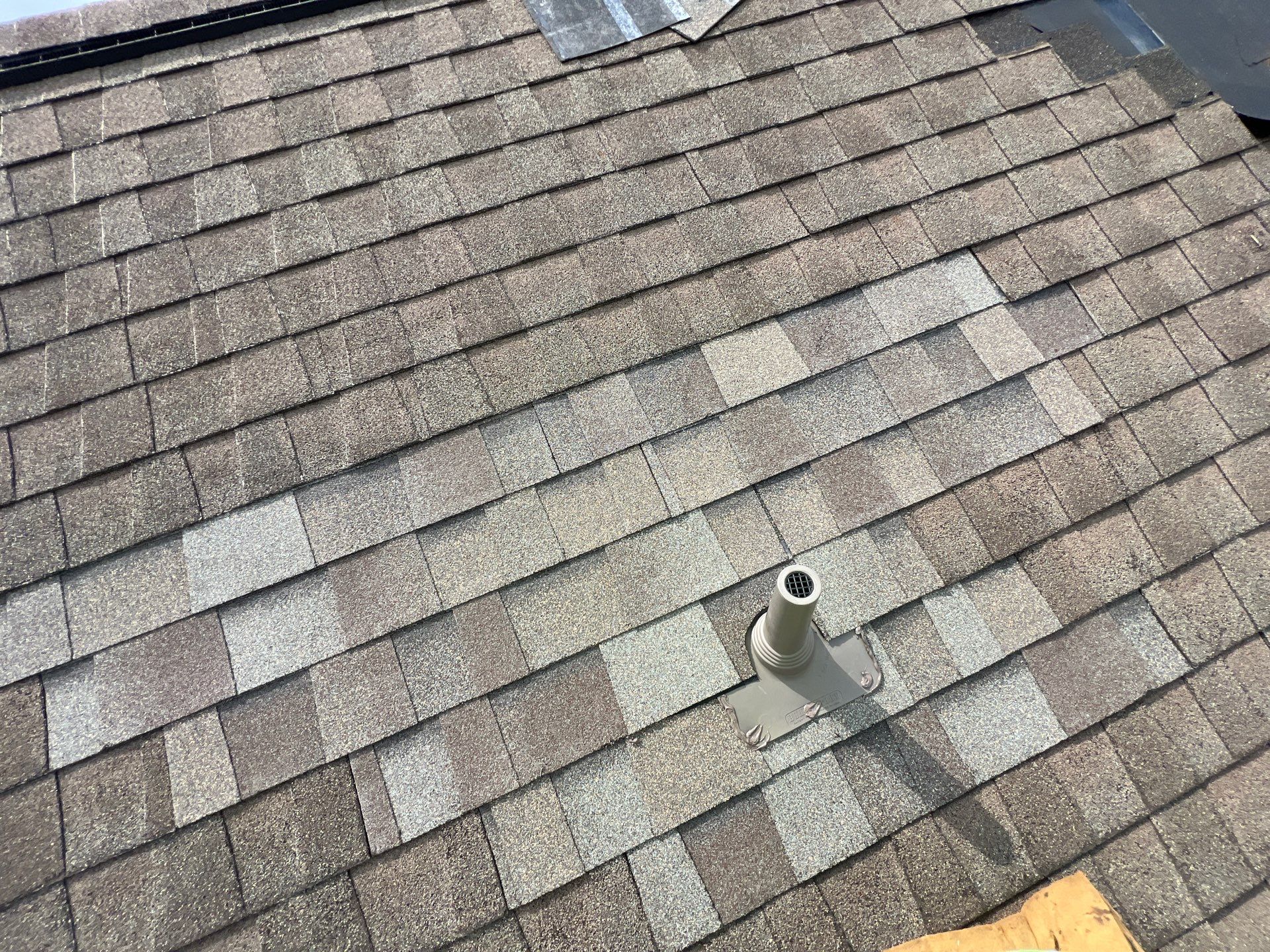 Hail Damage using Owen's Corning Duration (Lifetime) Shingles by Roof Repair Company