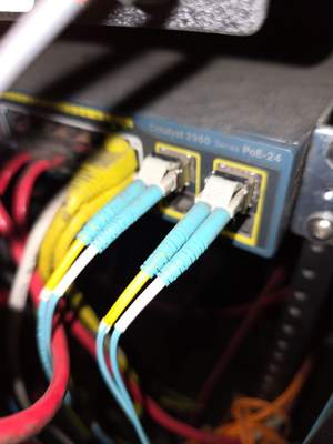 Structured cabling installation by CimaSolutions