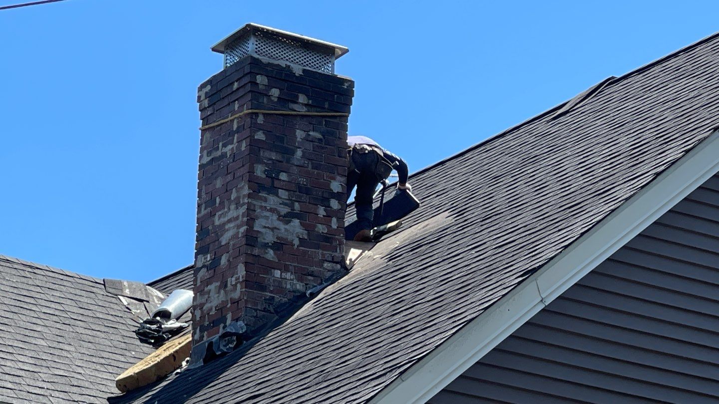 Chimney & Valley Leak Repair with New Lead Flashing and Cricket Rebuild by Sensible Home Solutions