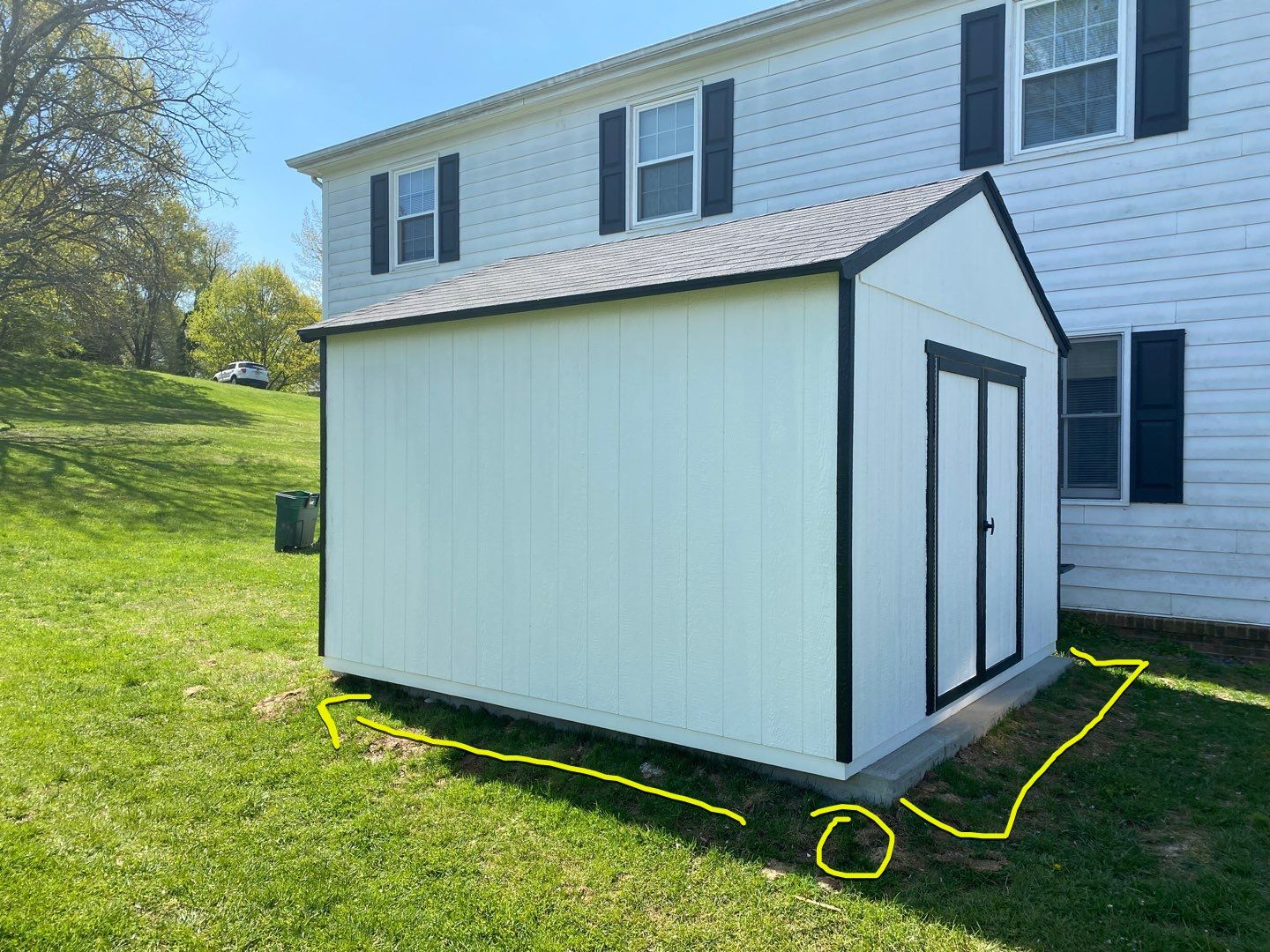 Shed donated to Family Shelter Services by DCMI in honor of Anne Brown by DCMI MID-ATLANTIC INC.