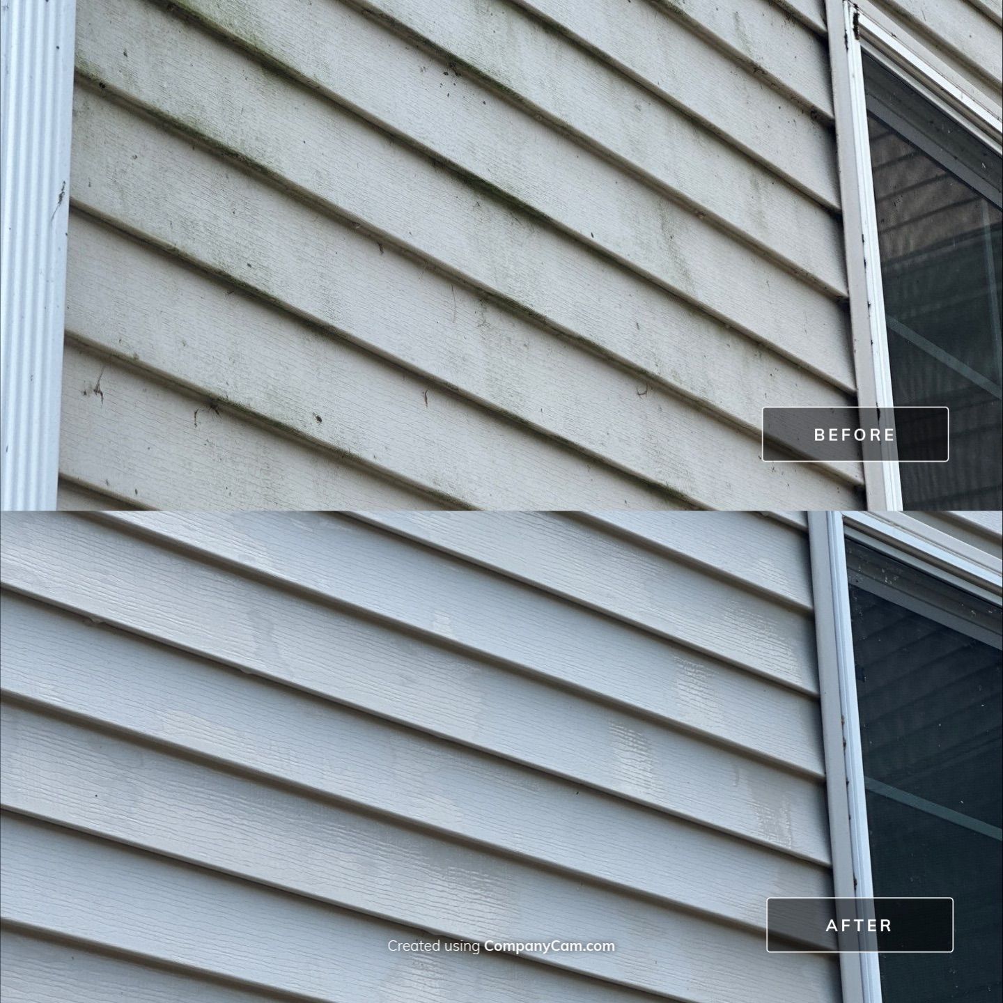 Project in Spring Grove by Simmons Power & Soft Washing