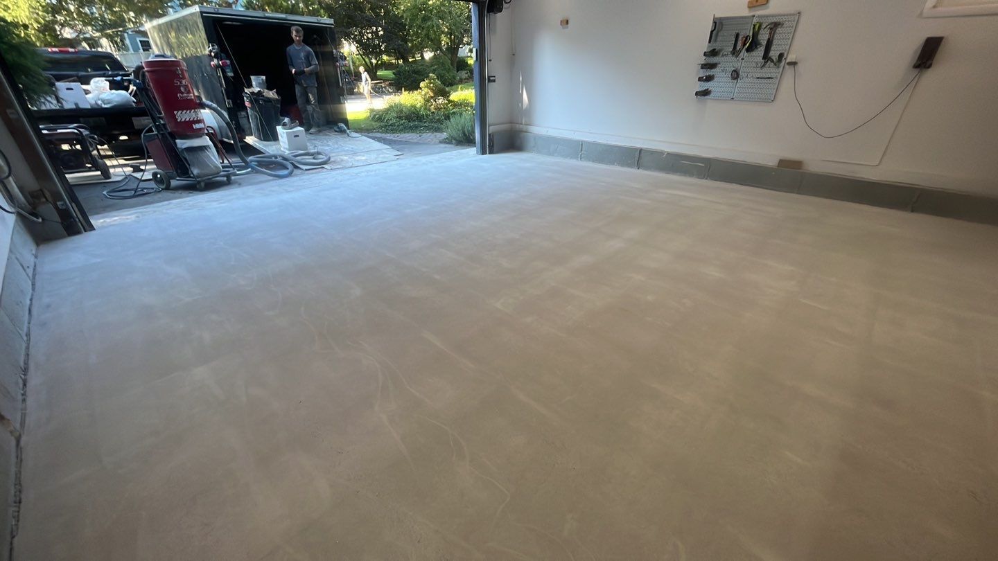 Garage in Winchester, MA 01890 by Symphony Concrete Coatings