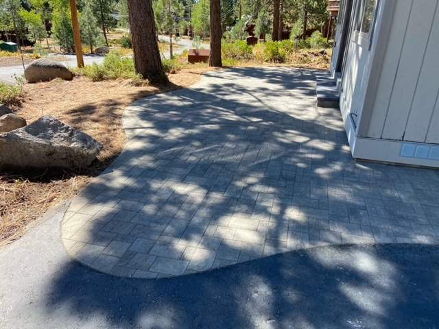 Paver Patio by The Tahoe Tradesman