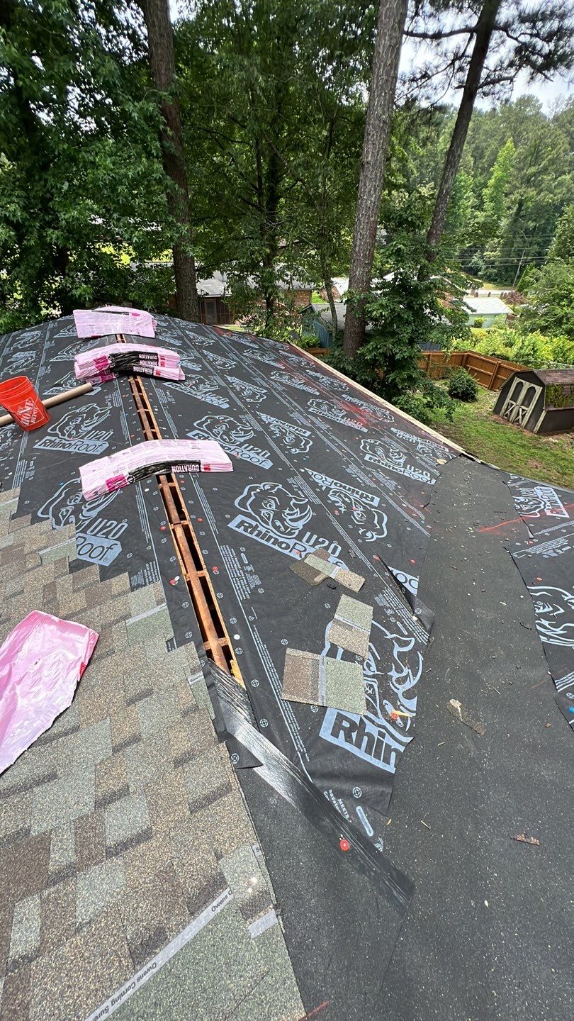 Residential Roofing Installation using Owens Corning by Inspector Roofing and Restoration
