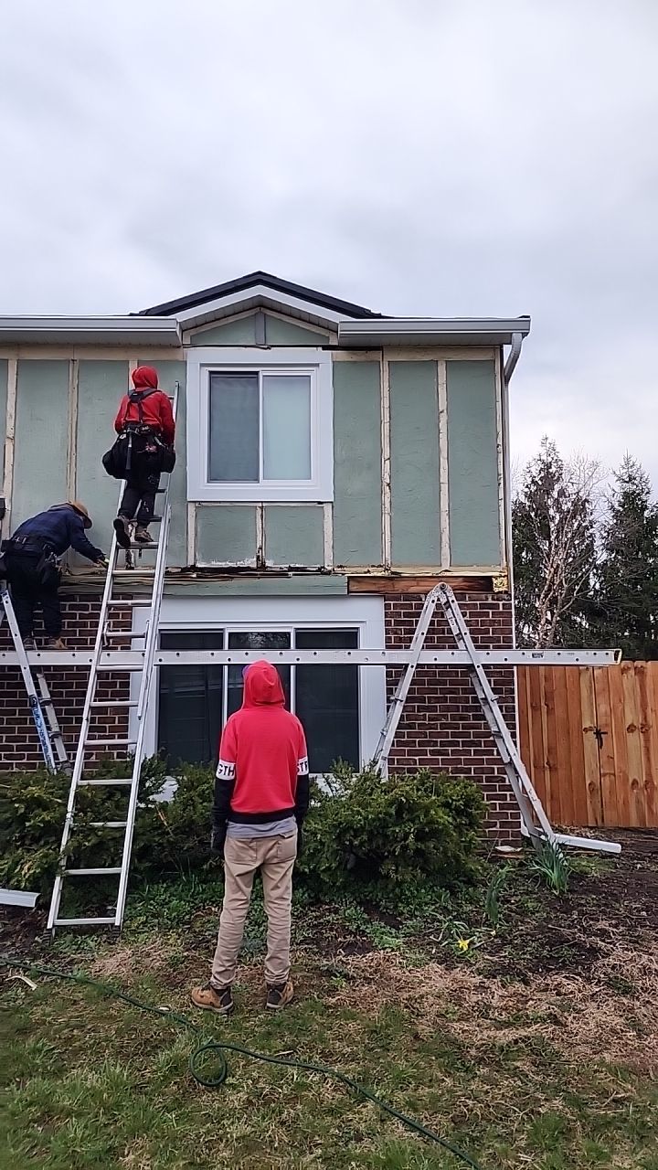 Full Exterior Home Transformation – Metal Slate Roof in Fort Wayne, IN by 4Ever Metal Roofing