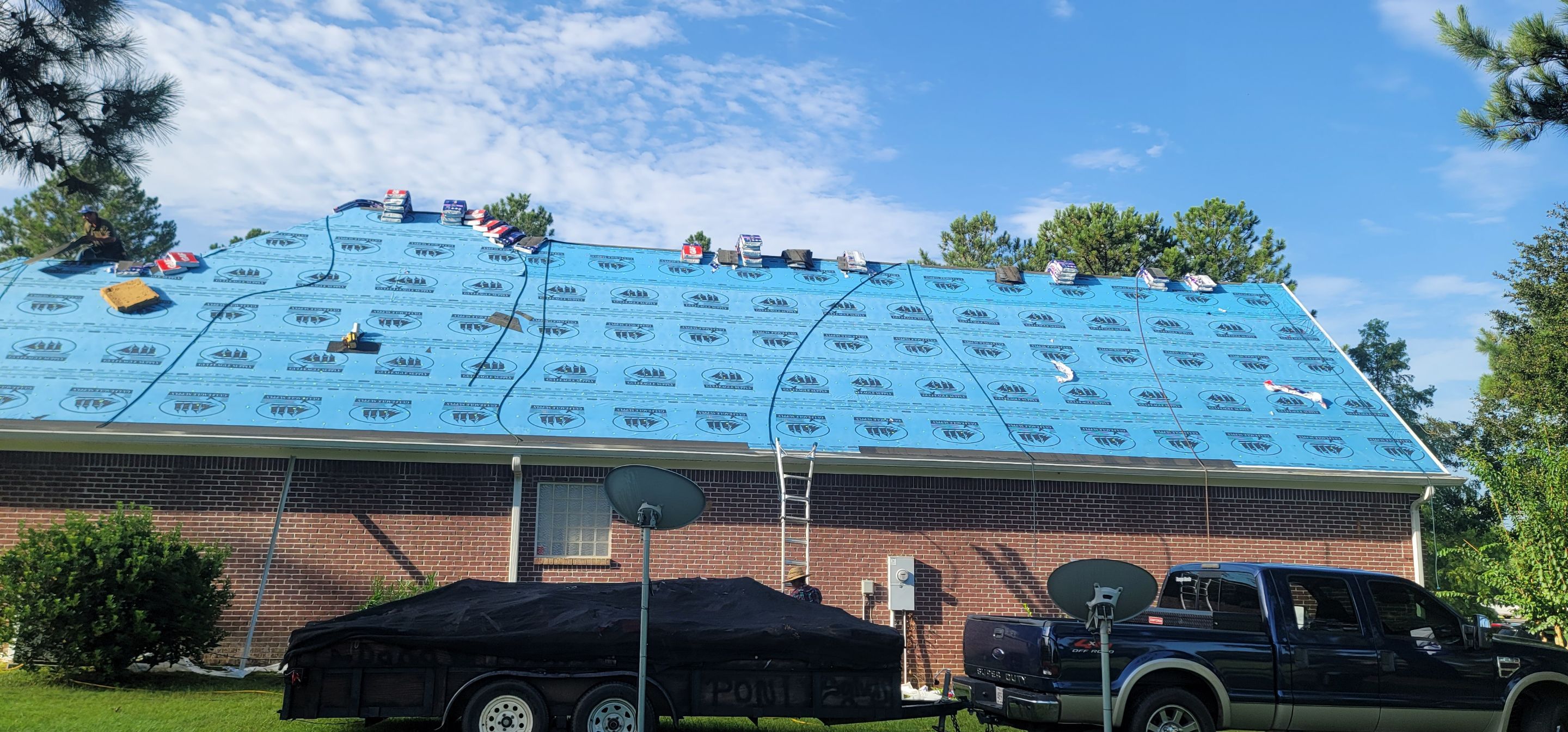 Residential Roofing Installation using Roof Replacement by American Roofing & Construction LLC