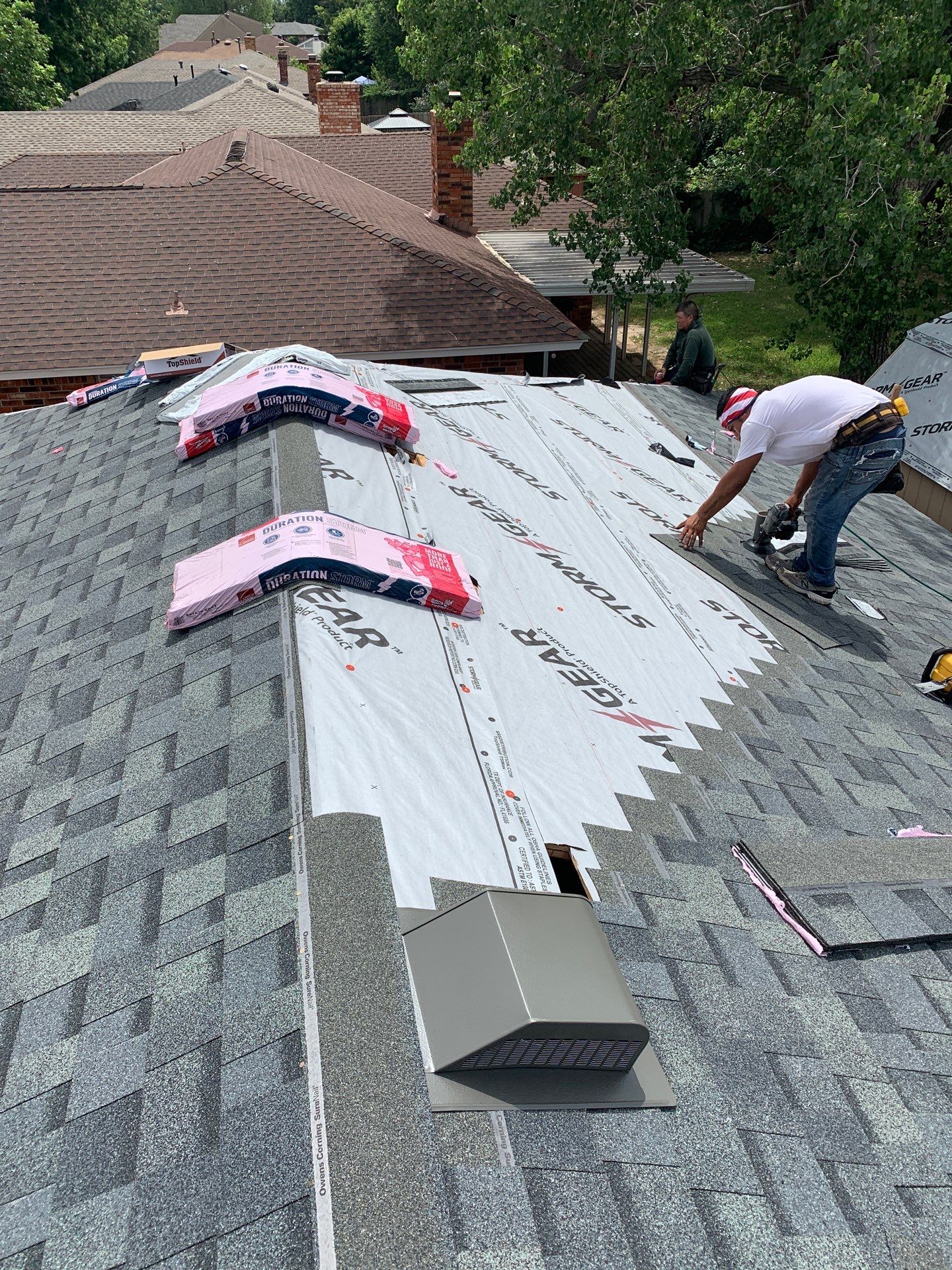 Residential Roofing Installation using Owens Corning by Castillo Roofing