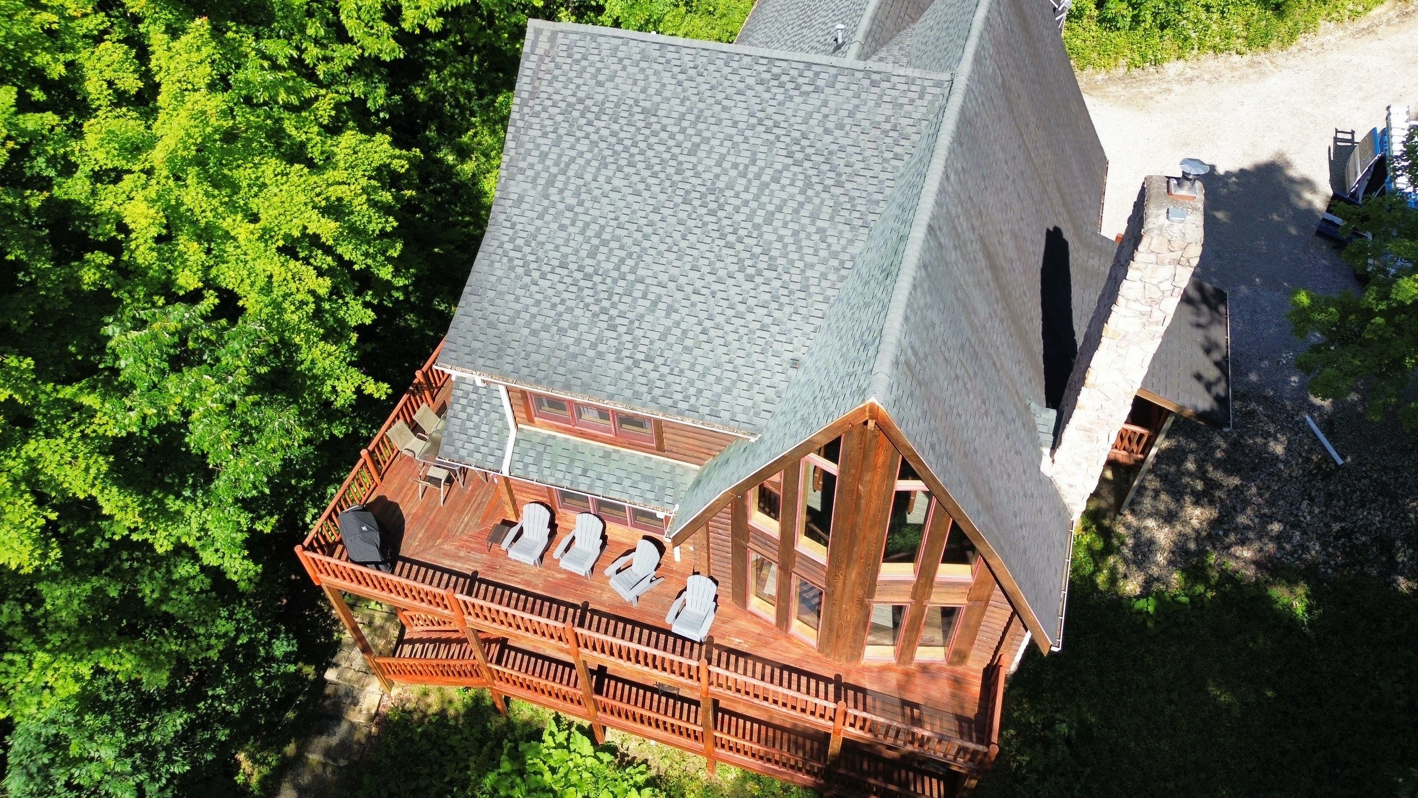 Residential Roofing Installation using Timberline HDZ Shingles - Charcoal by RoofX 