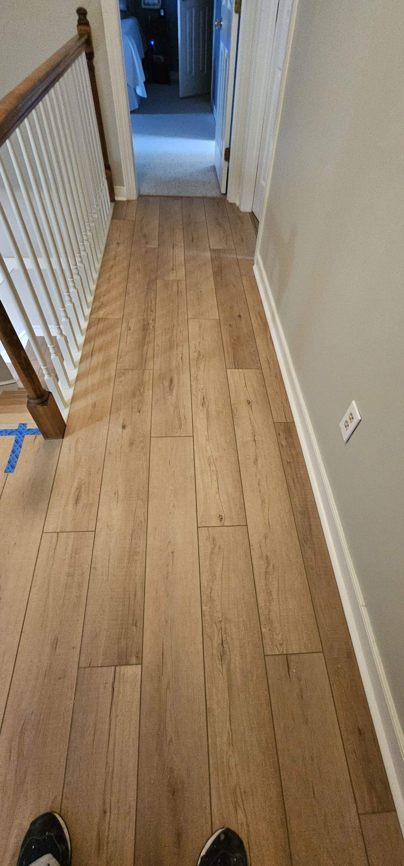 Bartlo's flooring project by Alpha and Omega Pro Services