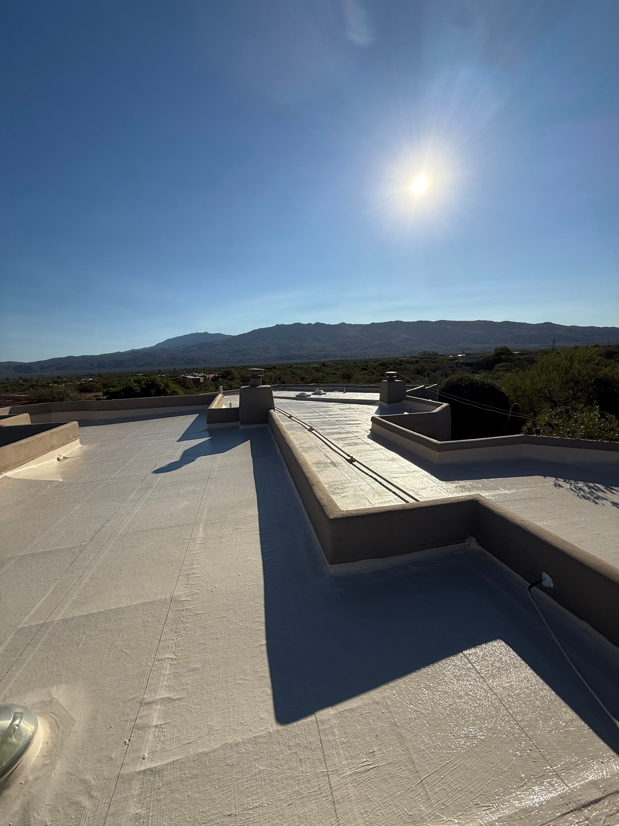 Low- Slope Re-Roof: Tucson Eastside by West Coast Roofing AZ