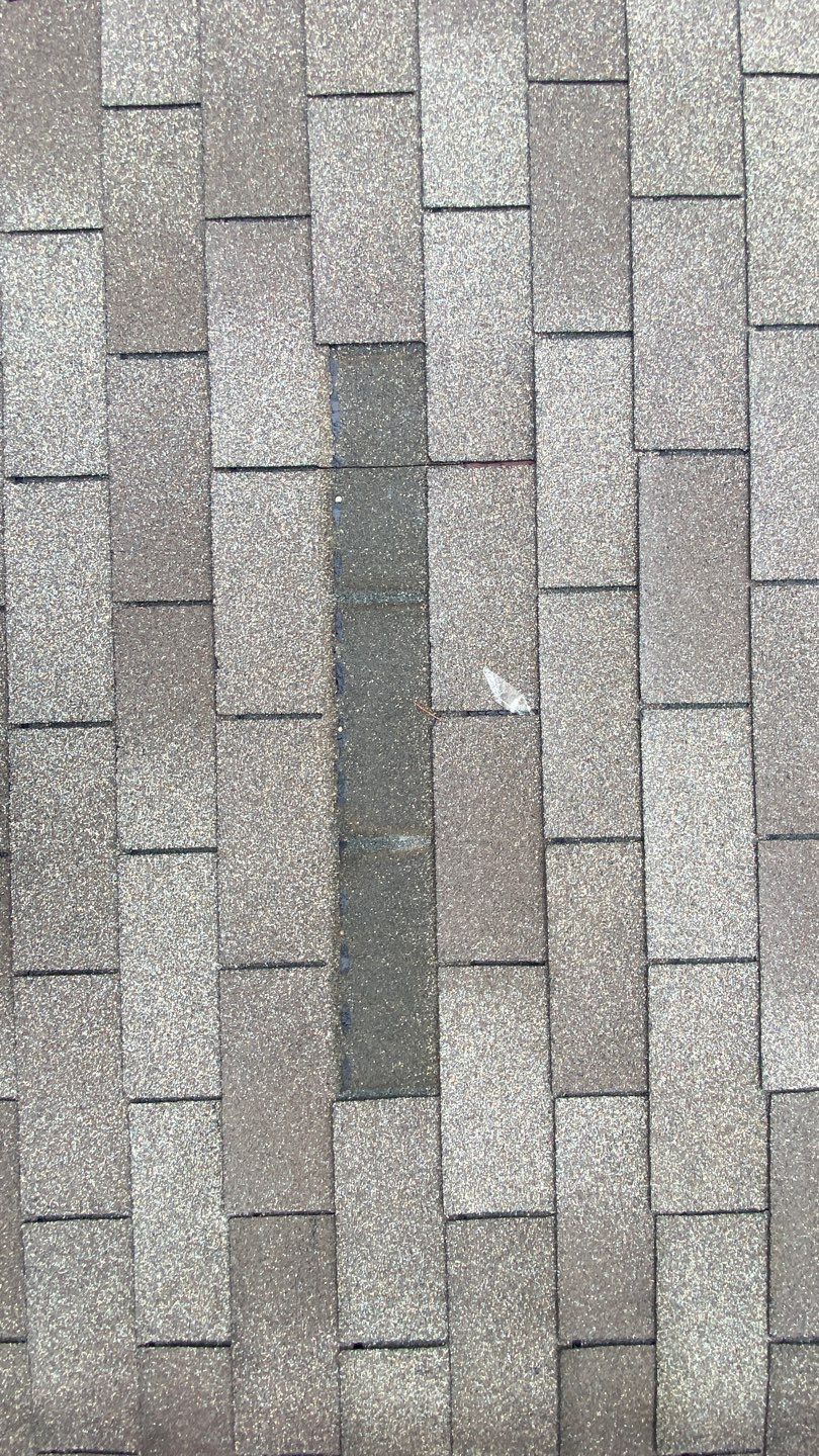 Wind damage by Deerfield Roofing LLC