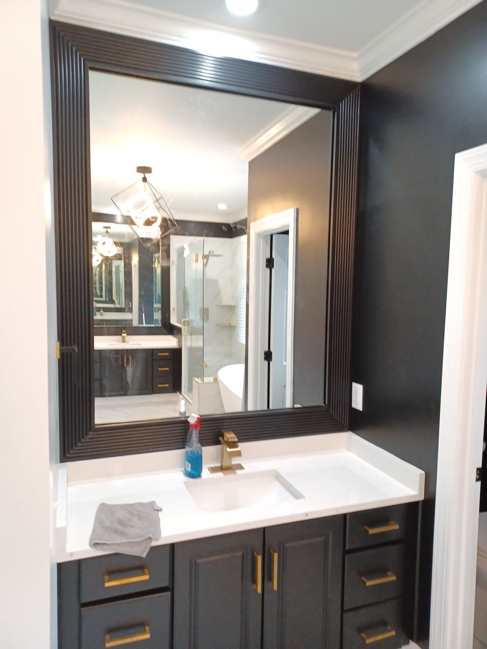 Woods Trace - Bathroom Remodel  by Pillar and Pine