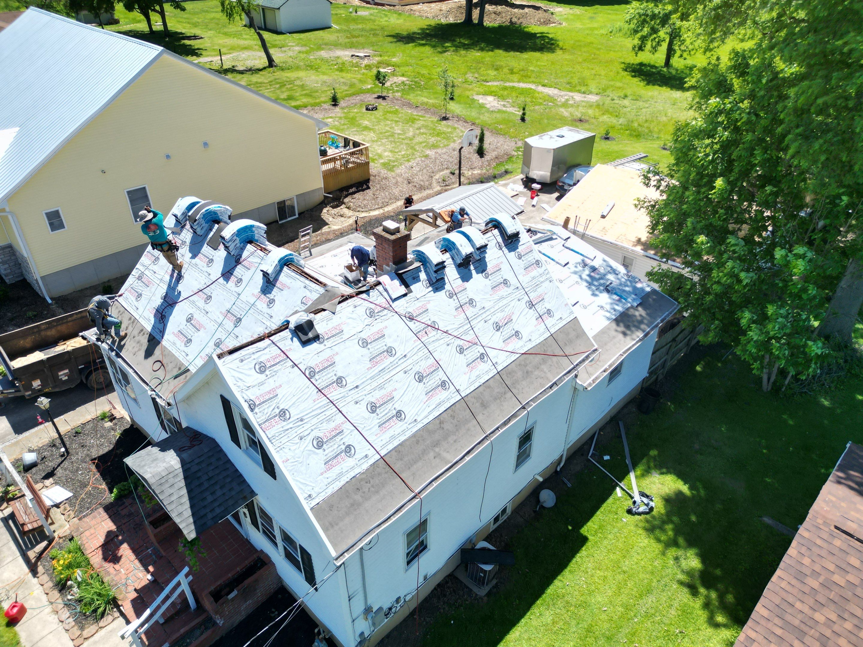 Full Roof Replacement by Woodring Gutters & Contracting 