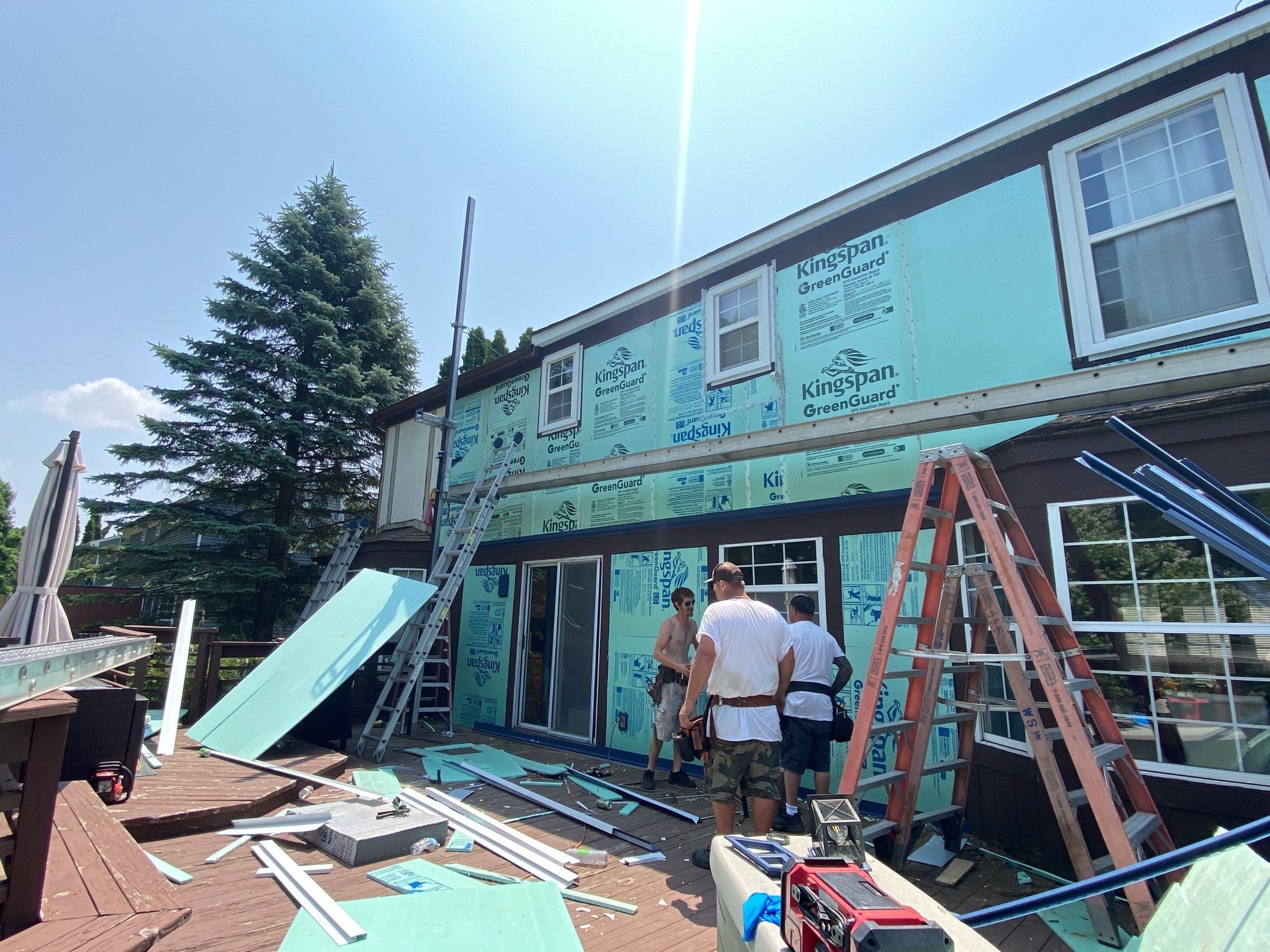Siding Replacement using CertainTeed Restoration Classis D4 by 180 Contractors