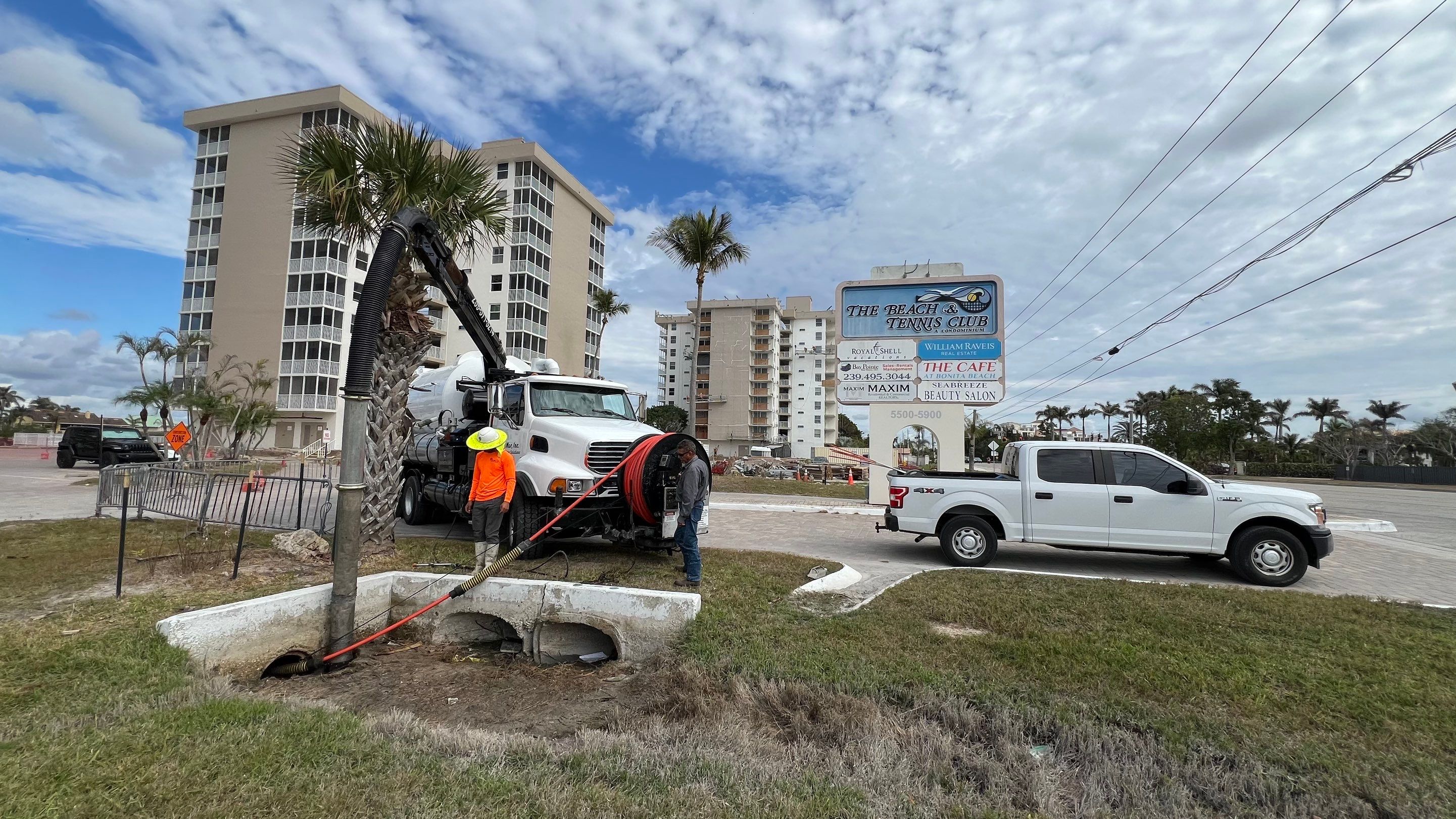 Bonita Springs Condo Stormwater System Maintenance by Don Mar, Inc. Storm Water Solutions