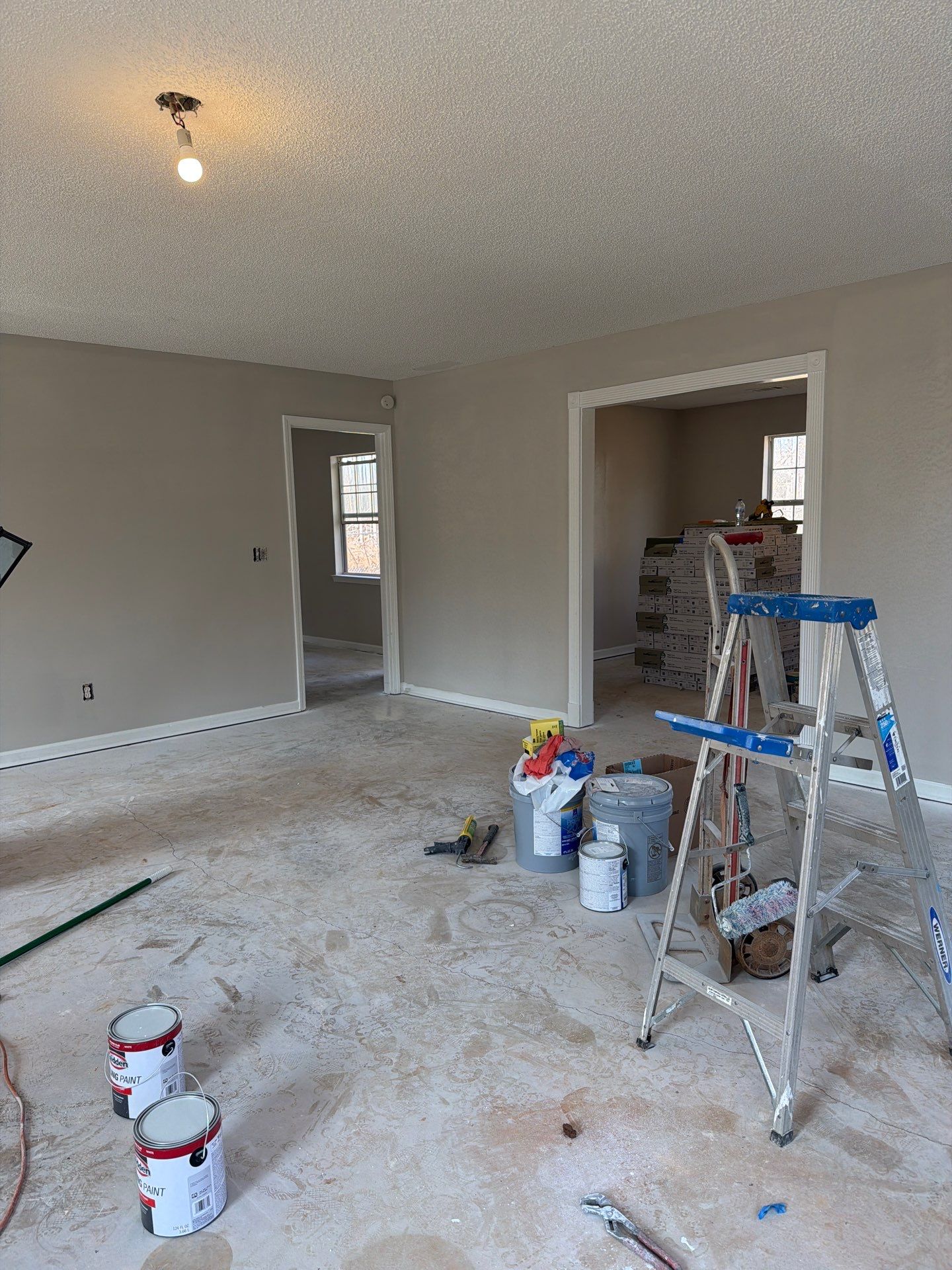 Project in Jenkinsburg by Praise God Painting, LLC